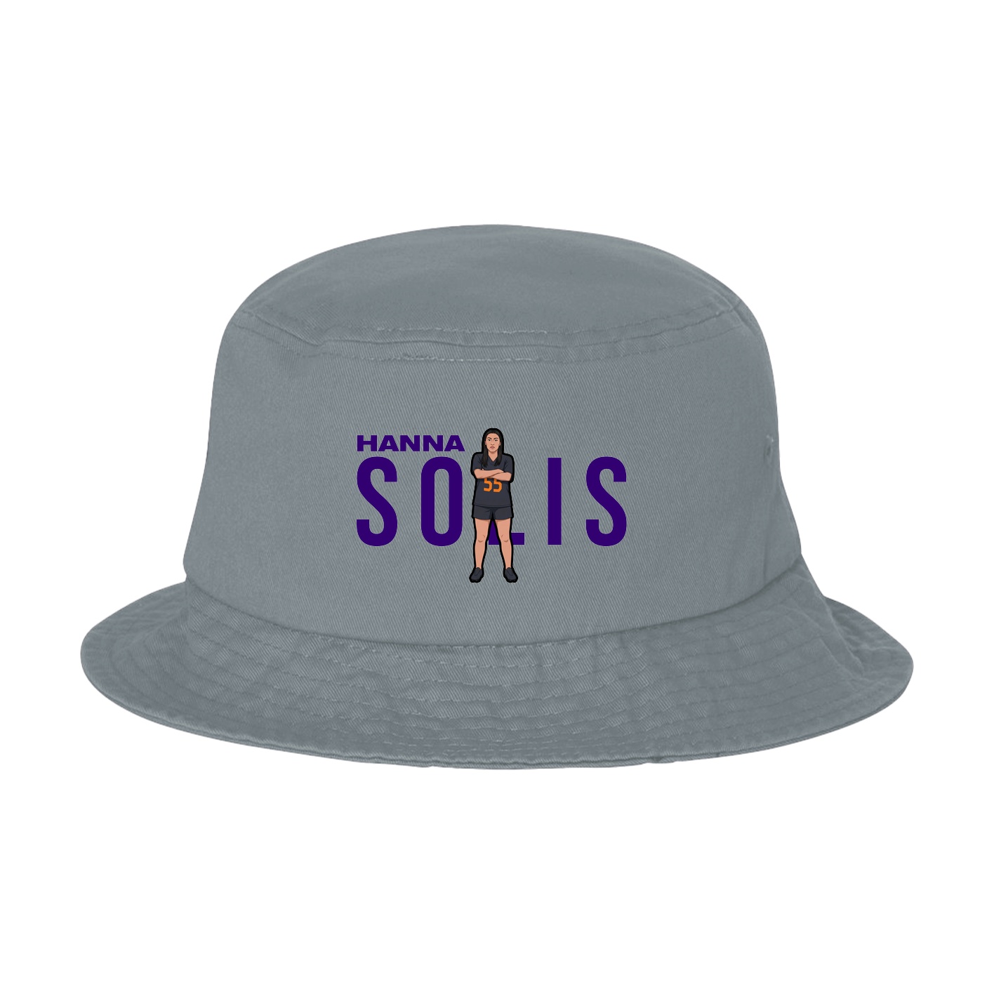 Bucket Cap — Player Name in Grey