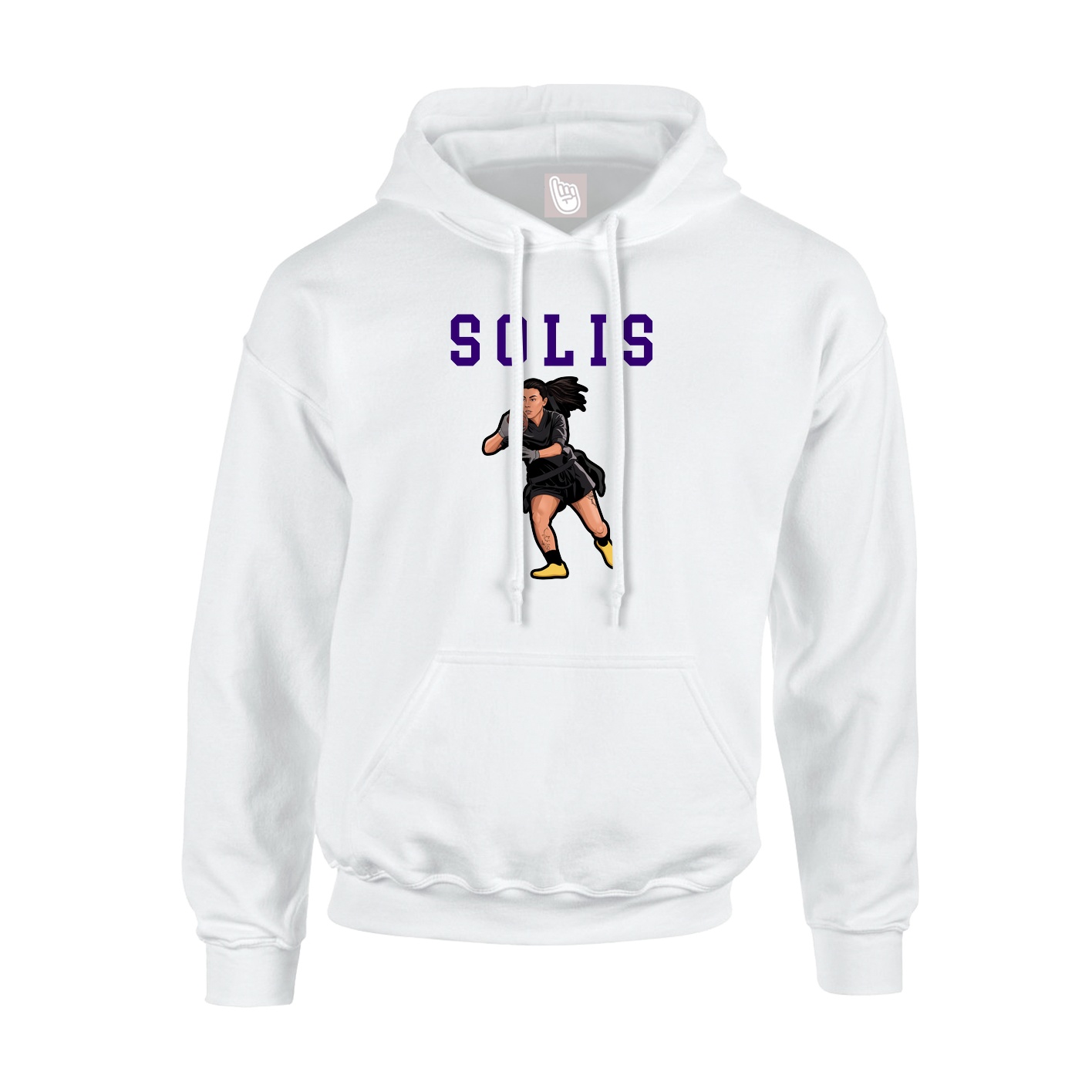 Hoodie — Shirsey in White