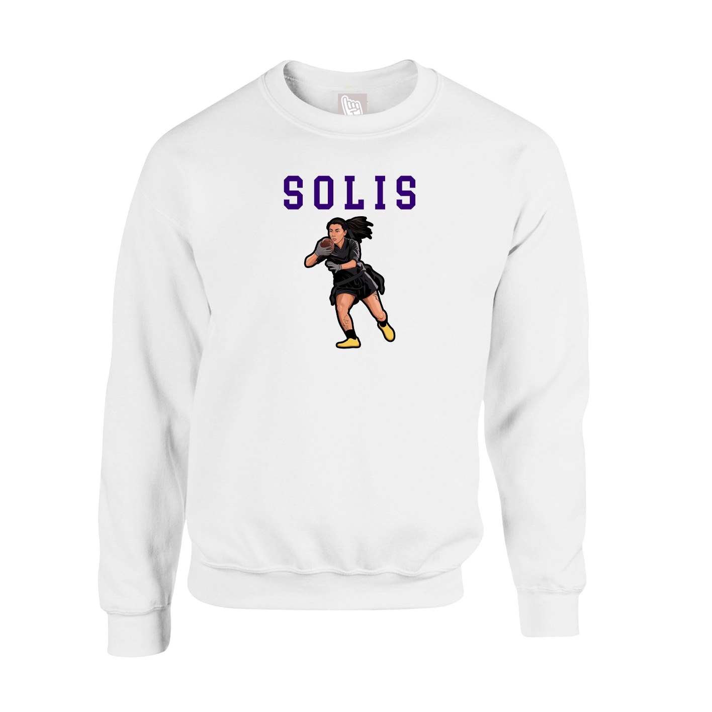 Fleece Crew — Shirsey in White