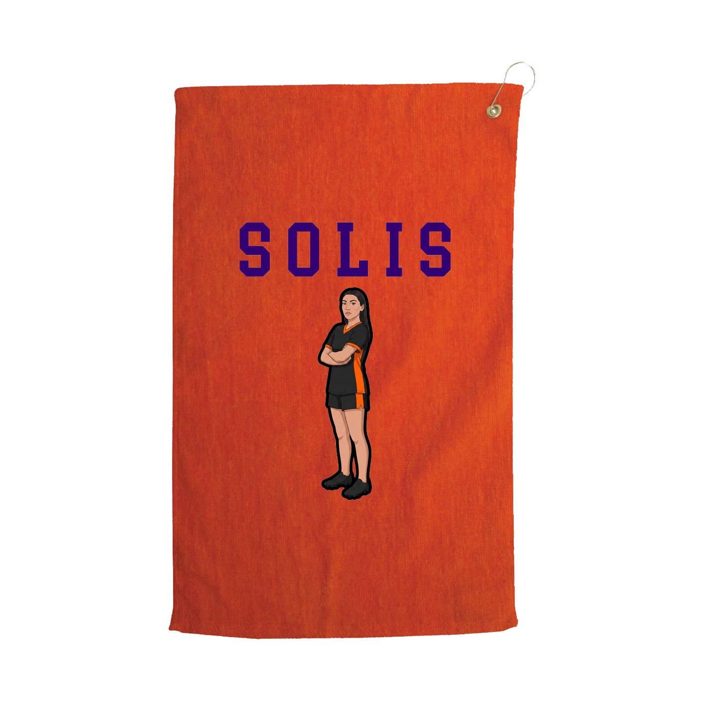 Golf Towel — Shirsey in Orange