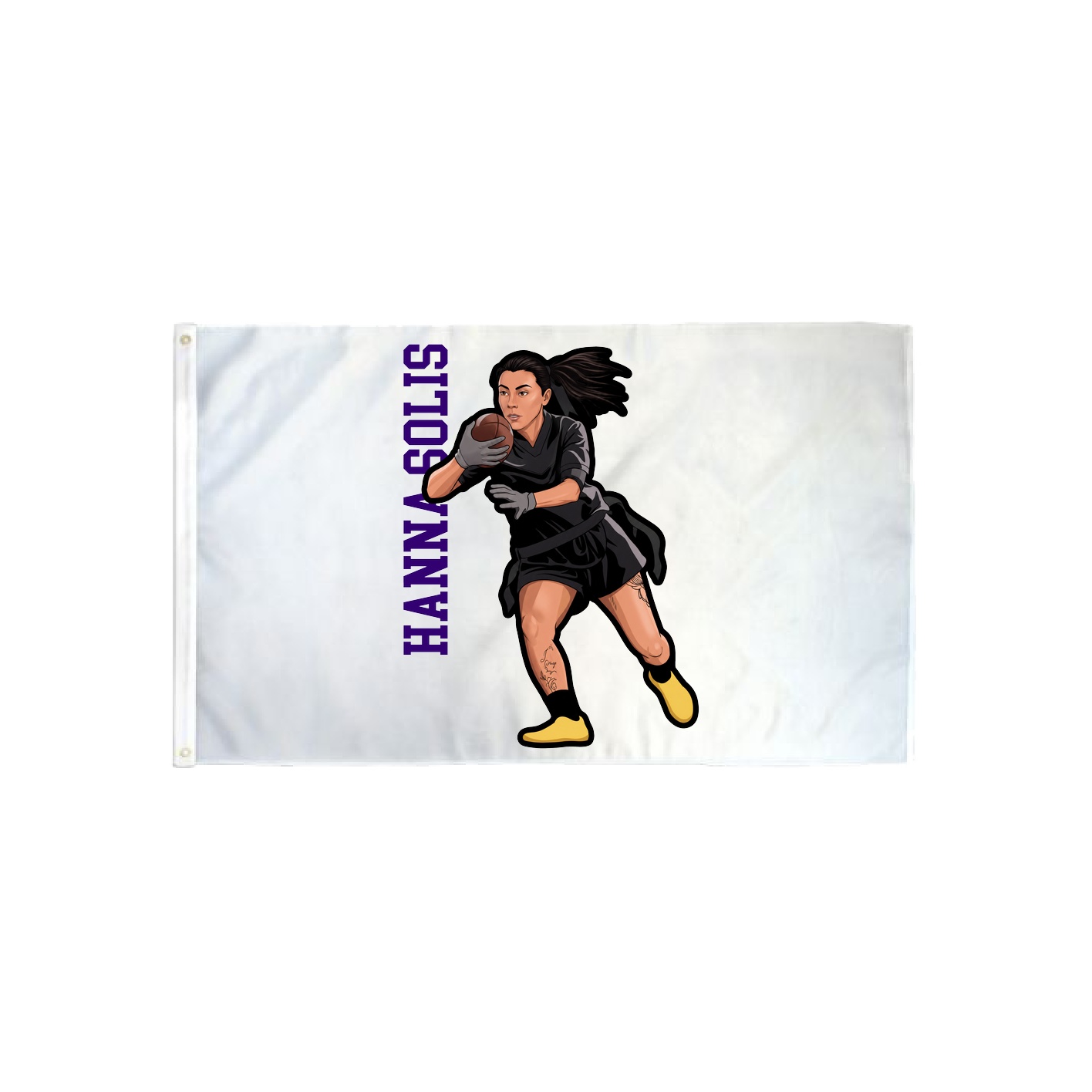 3x5 Flag — Name Vertical in Classic