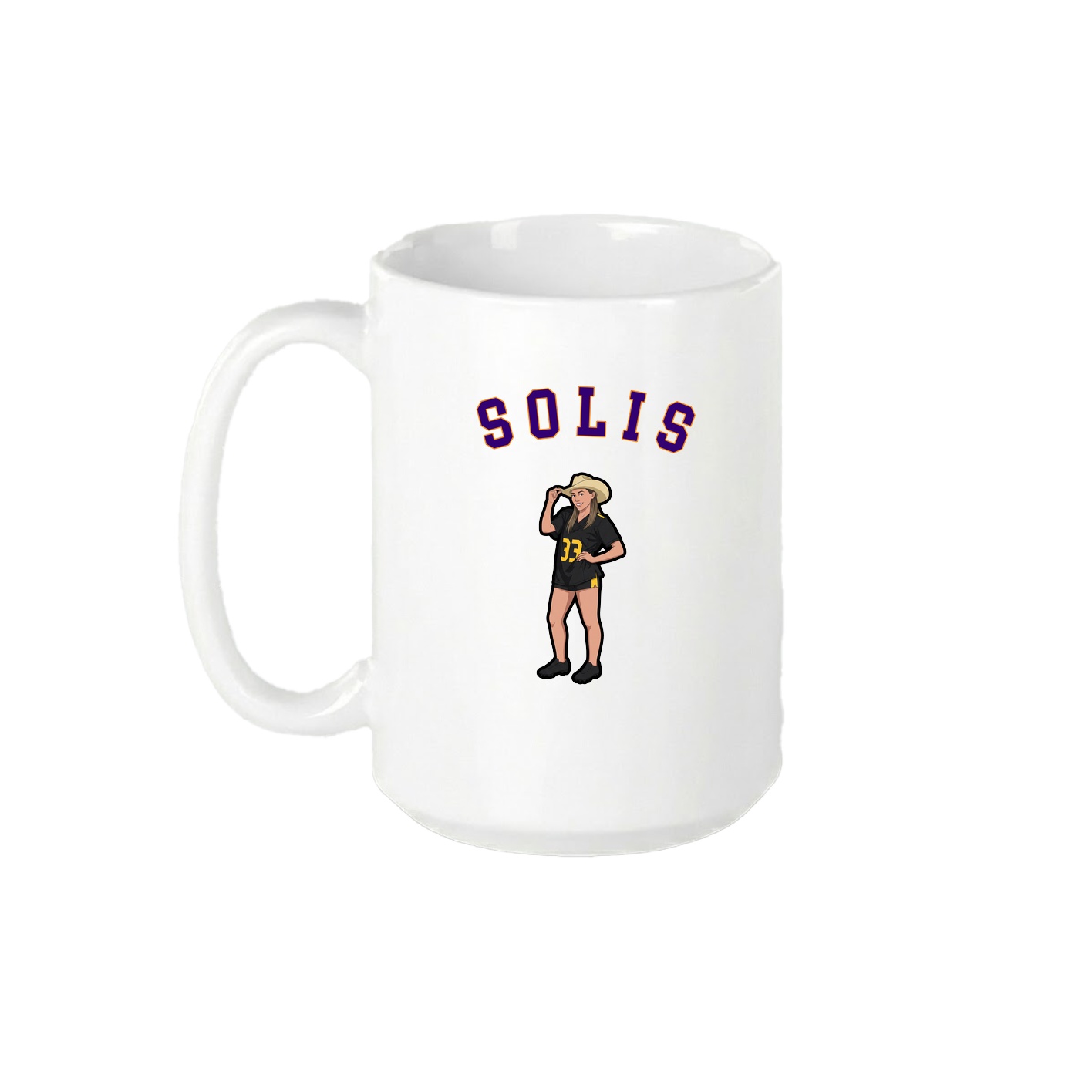 15oz Coffee Mug — Shirsey Arch in White