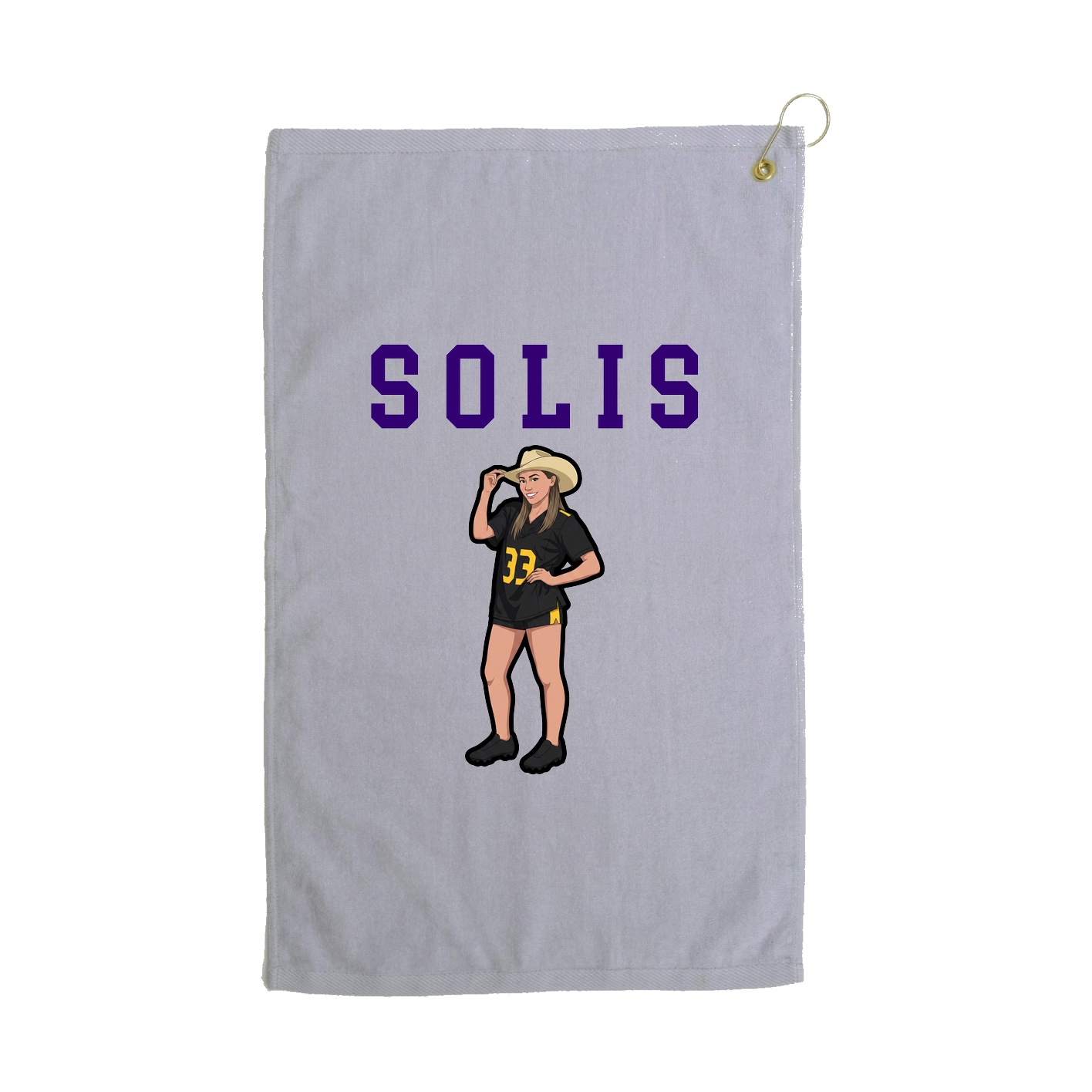 Golf Towel — Shirsey in Grey