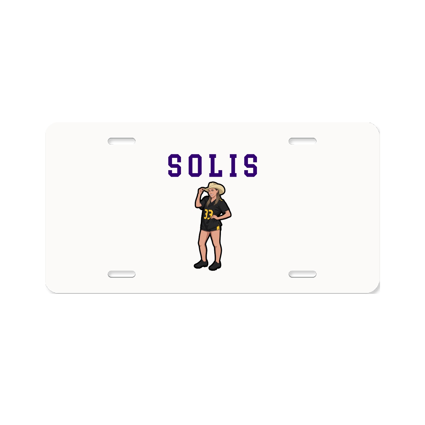 License Plate — Shirsey in Classic