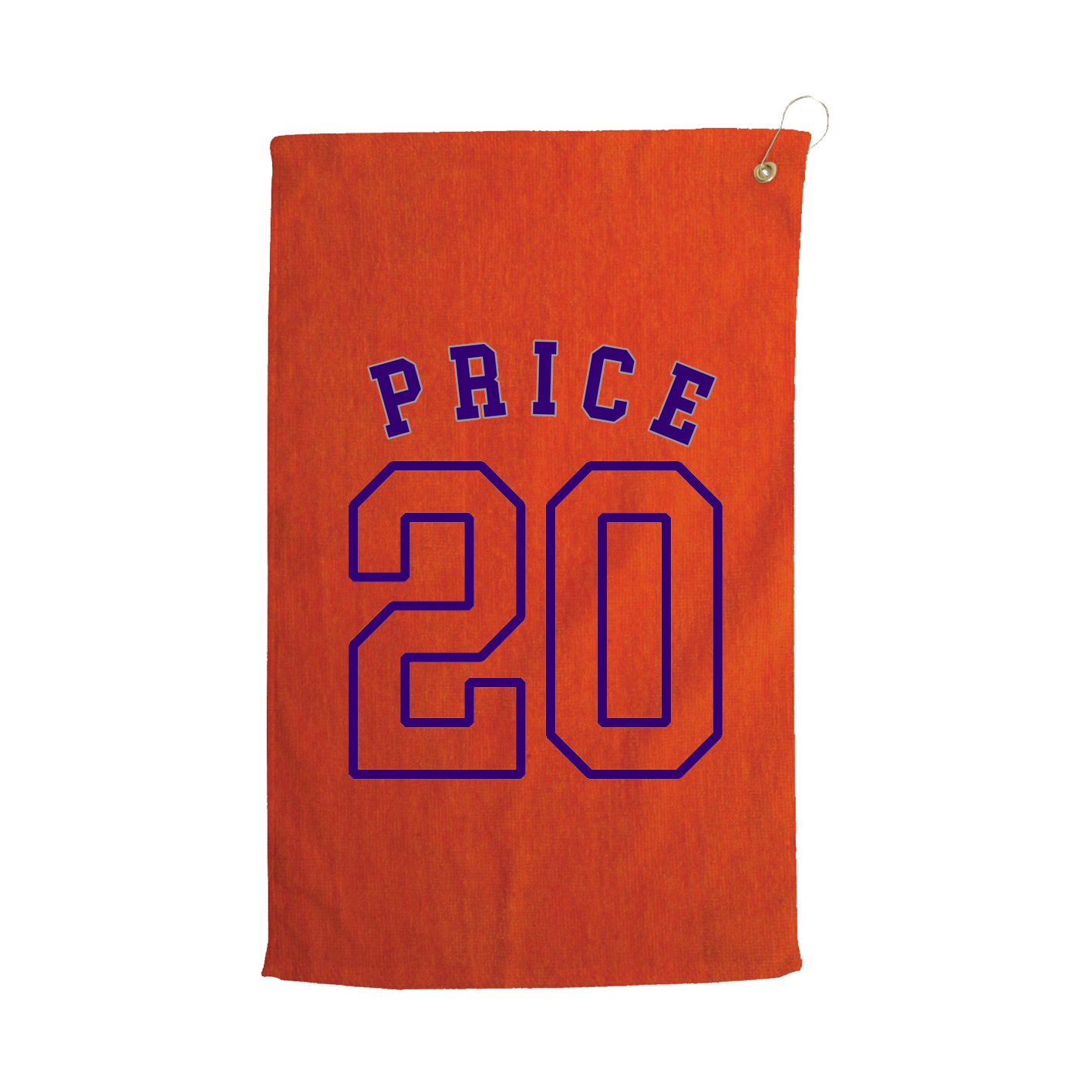 Golf Towel — Shirsey Arch in Orange