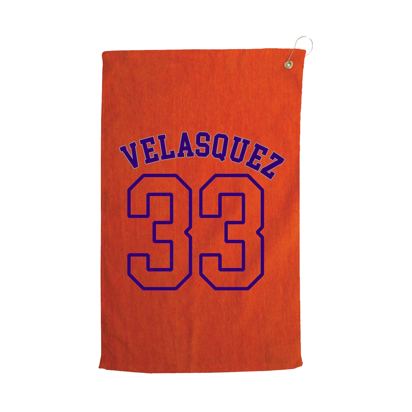 Golf Towel — Shirsey Arch in Orange