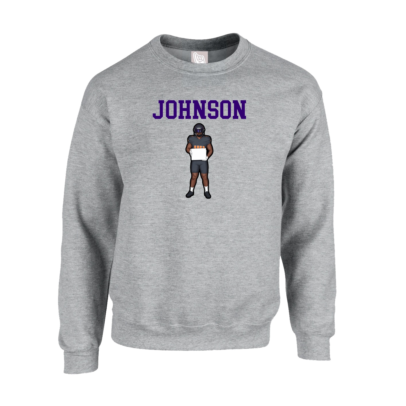Fleece Crew — Shirsey in Grey