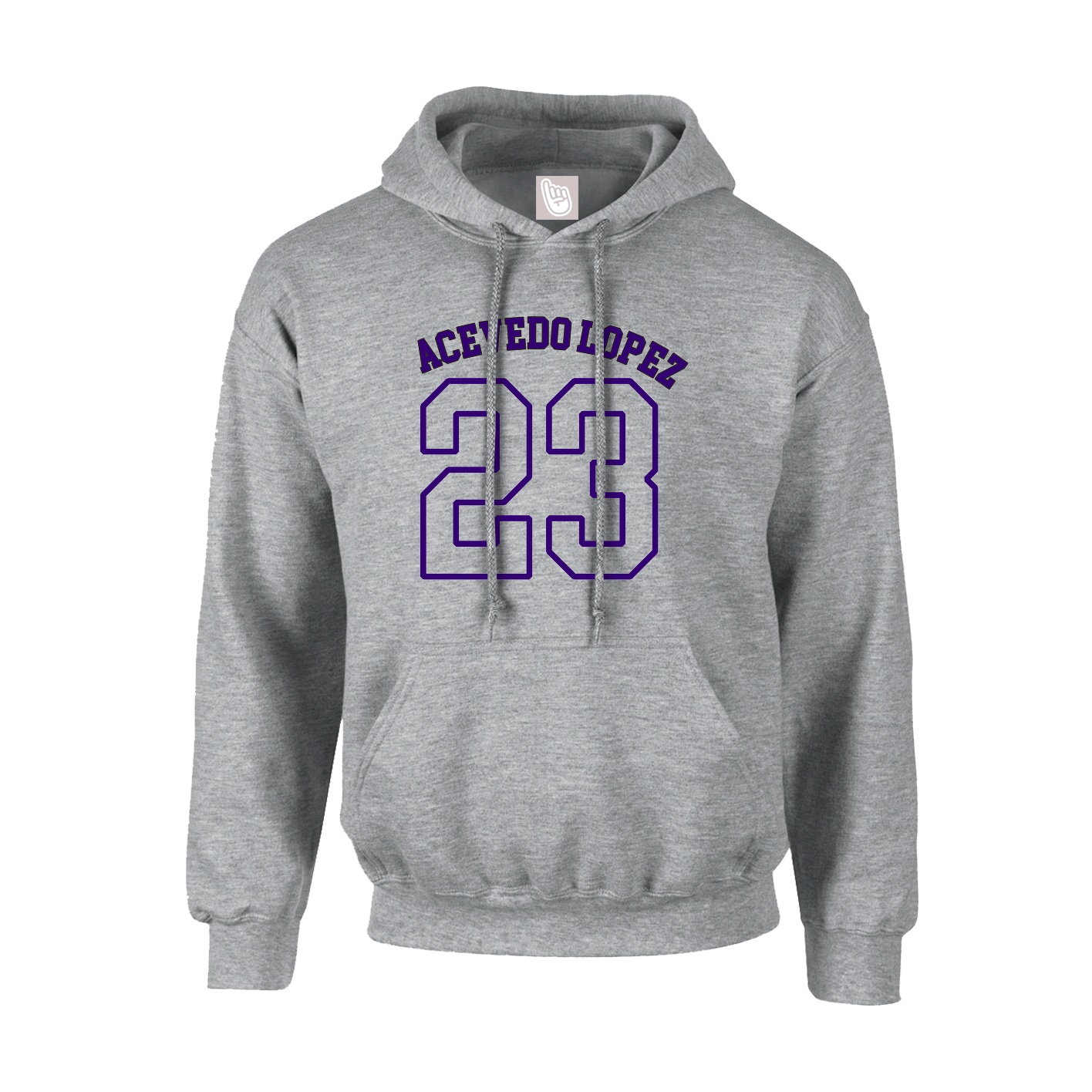 Hoodie — Shirsey Arch in Grey
