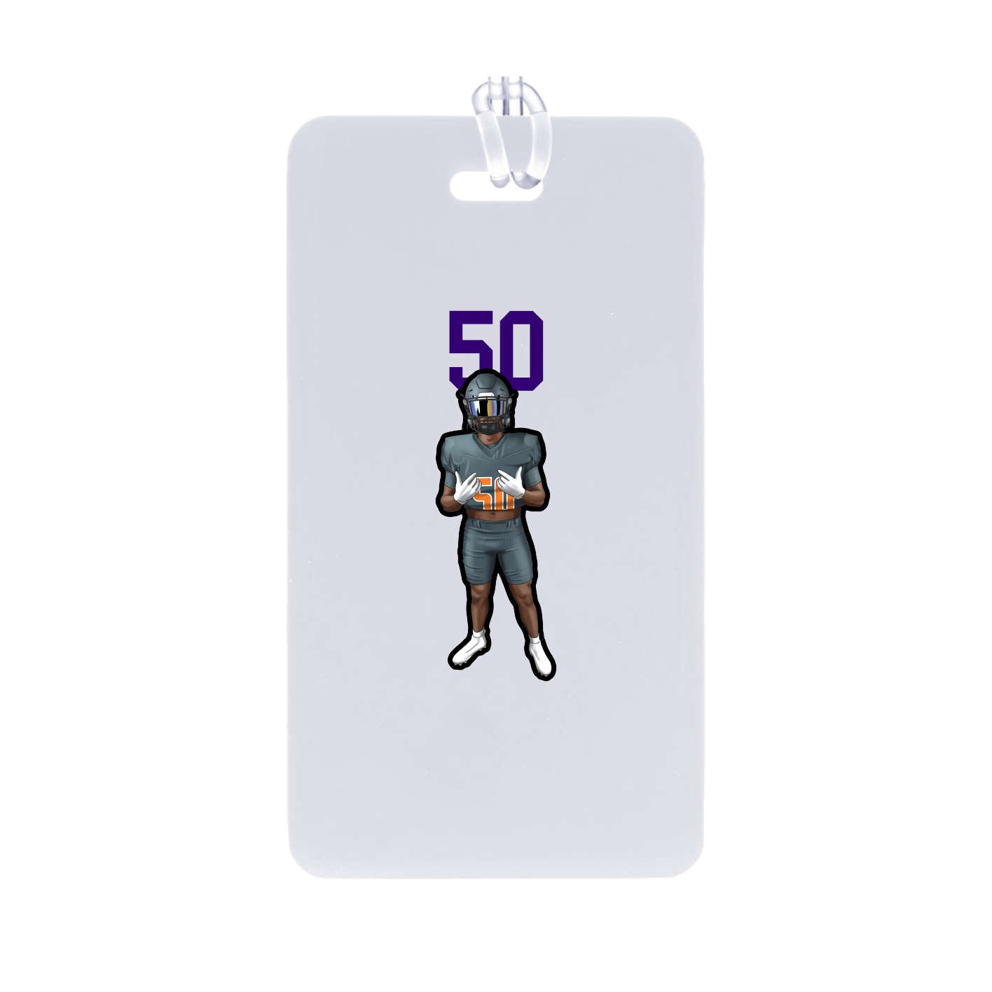 Bag Tag — Number Top in Classic