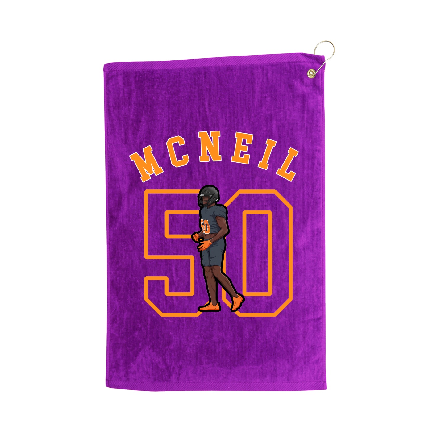 Golf Towel — Shirsey Arch in Purple