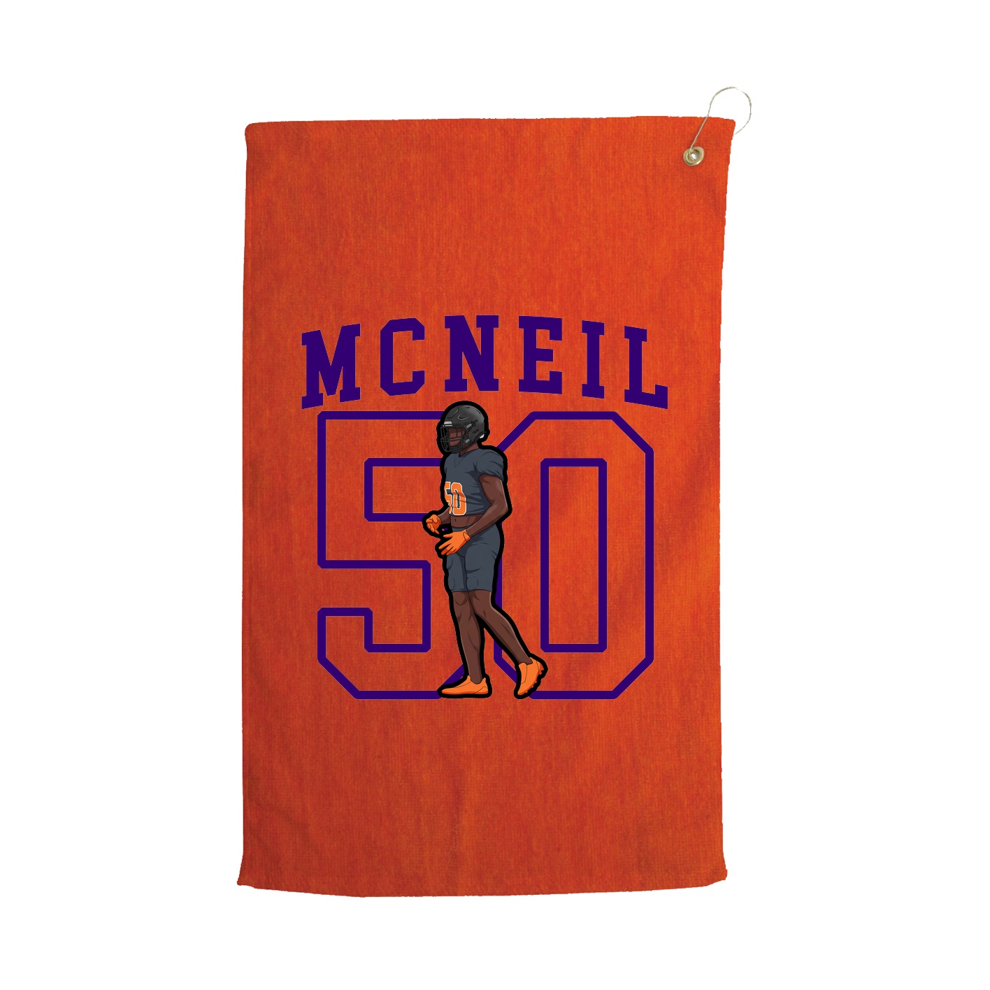 Golf Towel — Shirsey in Orange