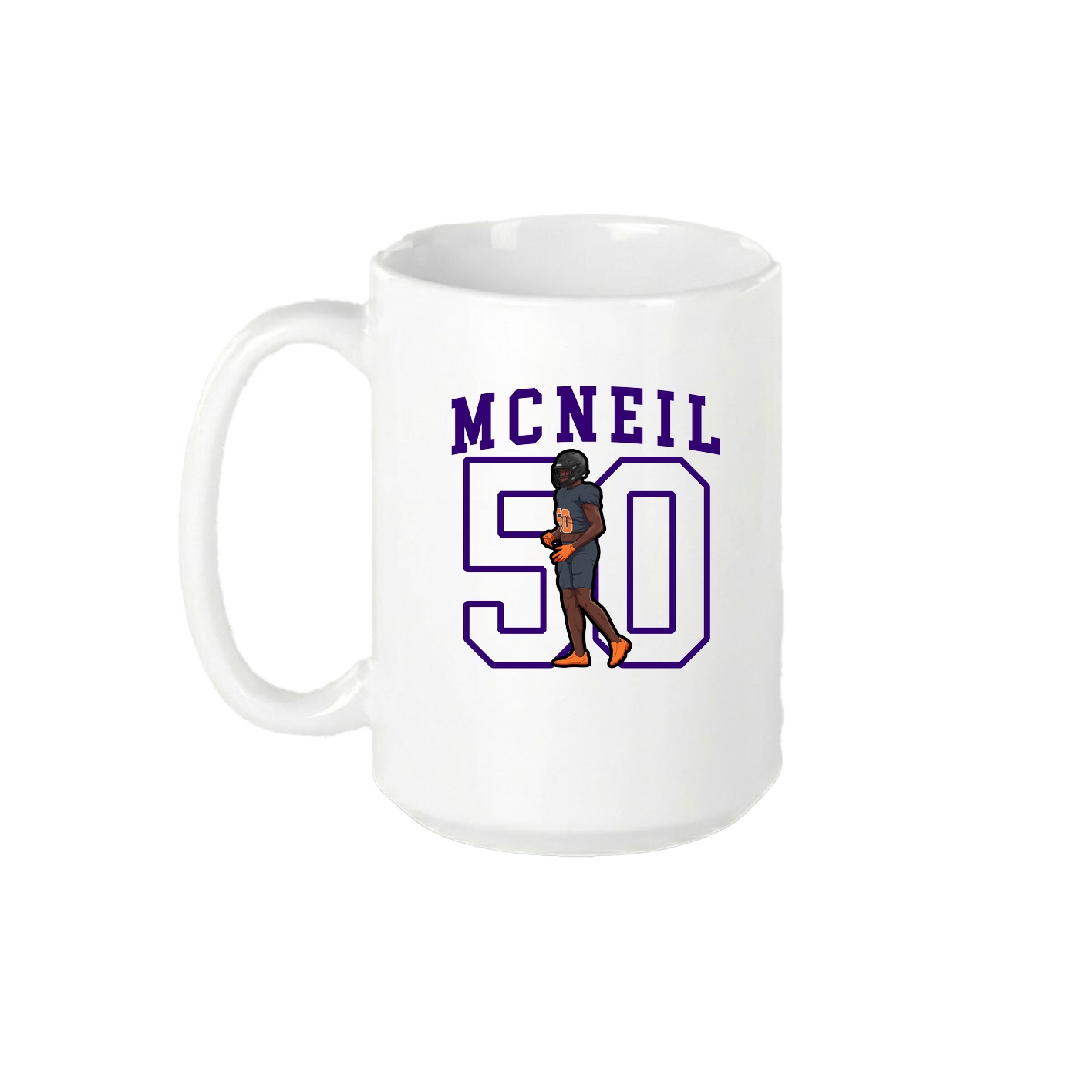 15oz Coffee Mug — Shirsey in White
