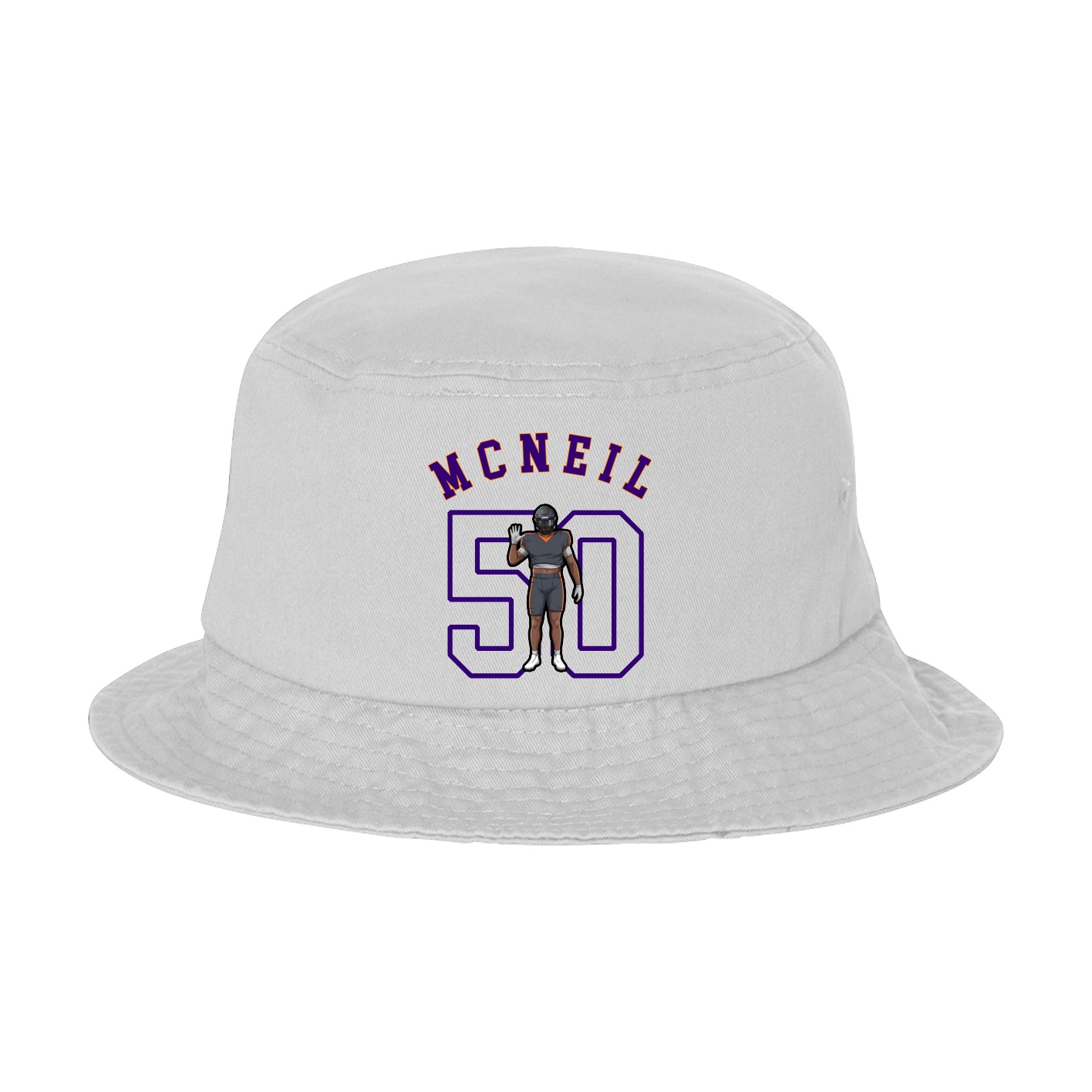 Bucket Cap — Shirsey Arch in White