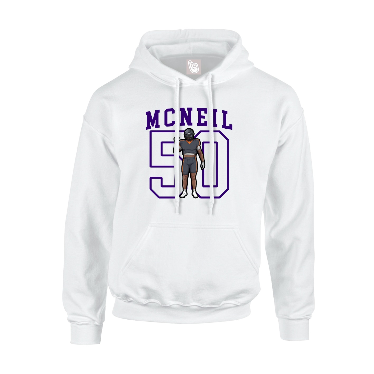 Youth Hoodie — Shirsey in White