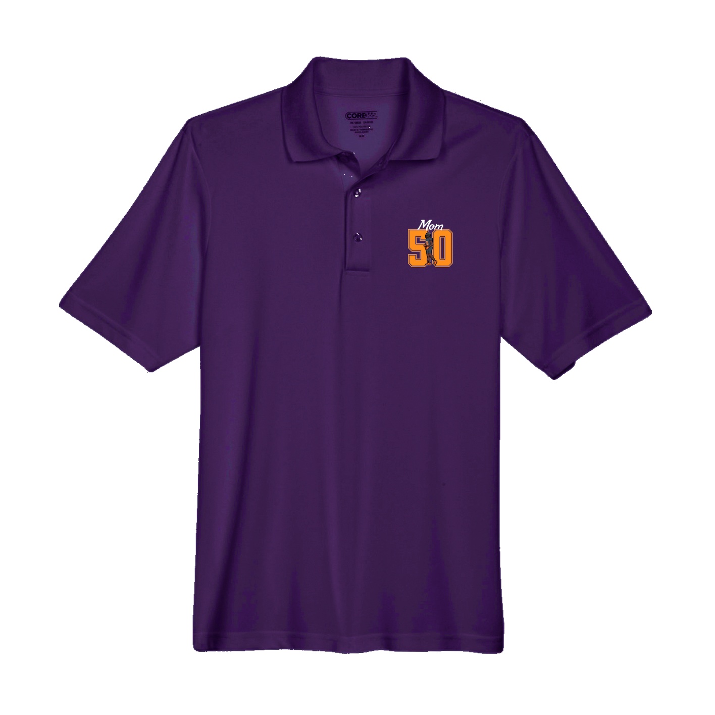 Performance Polo — Mothers Day Shirsey in Purple