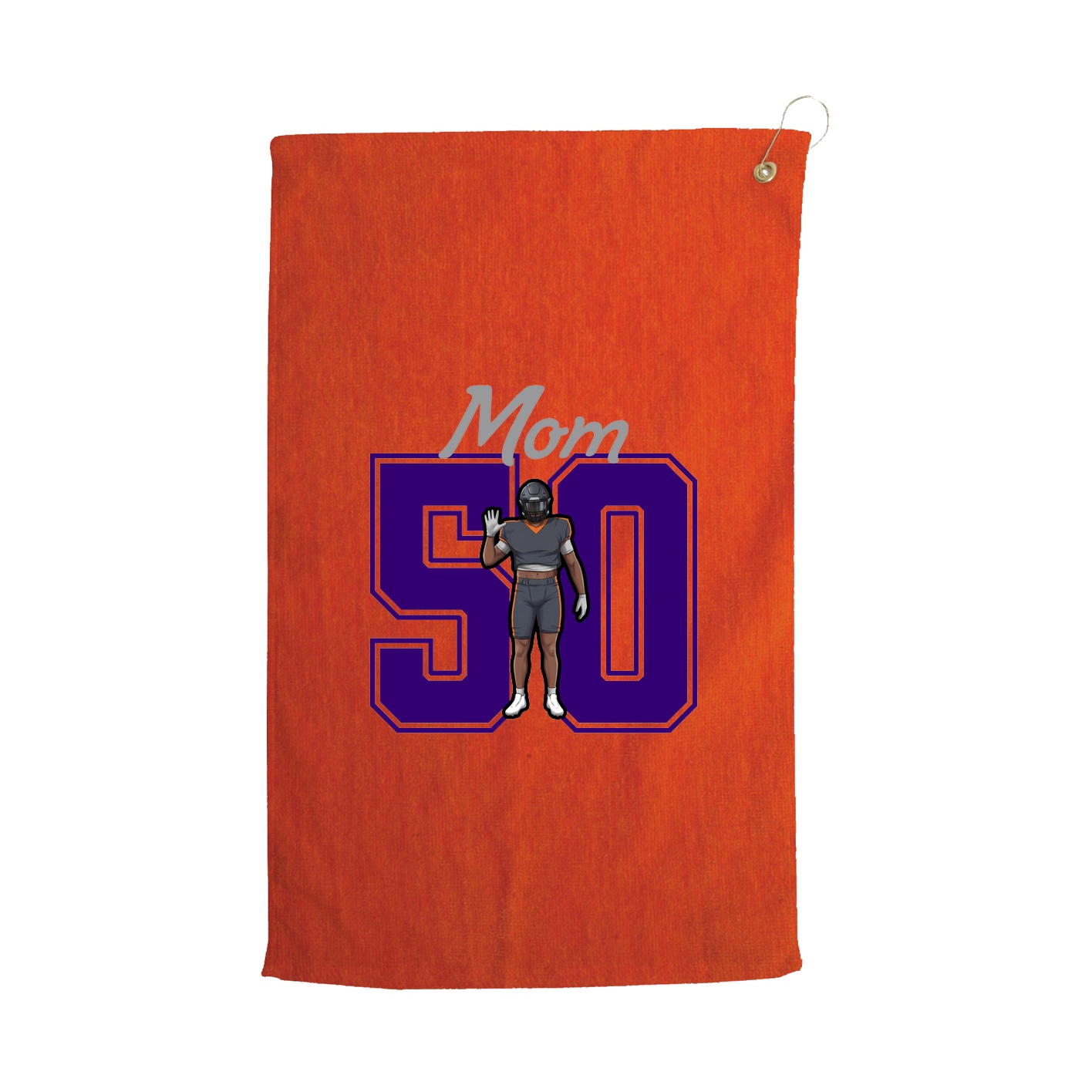 Golf Towel — Mothers Day Shirsey in Orange