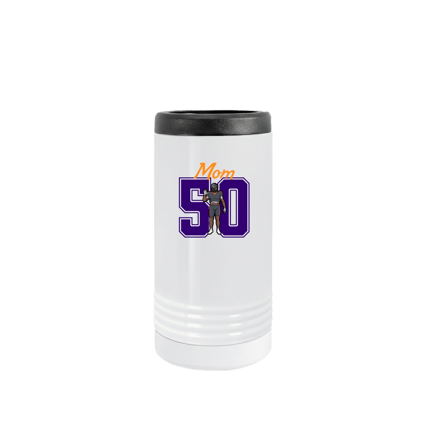 Slim Beverage Holder — Mothers Day Shirsey in White