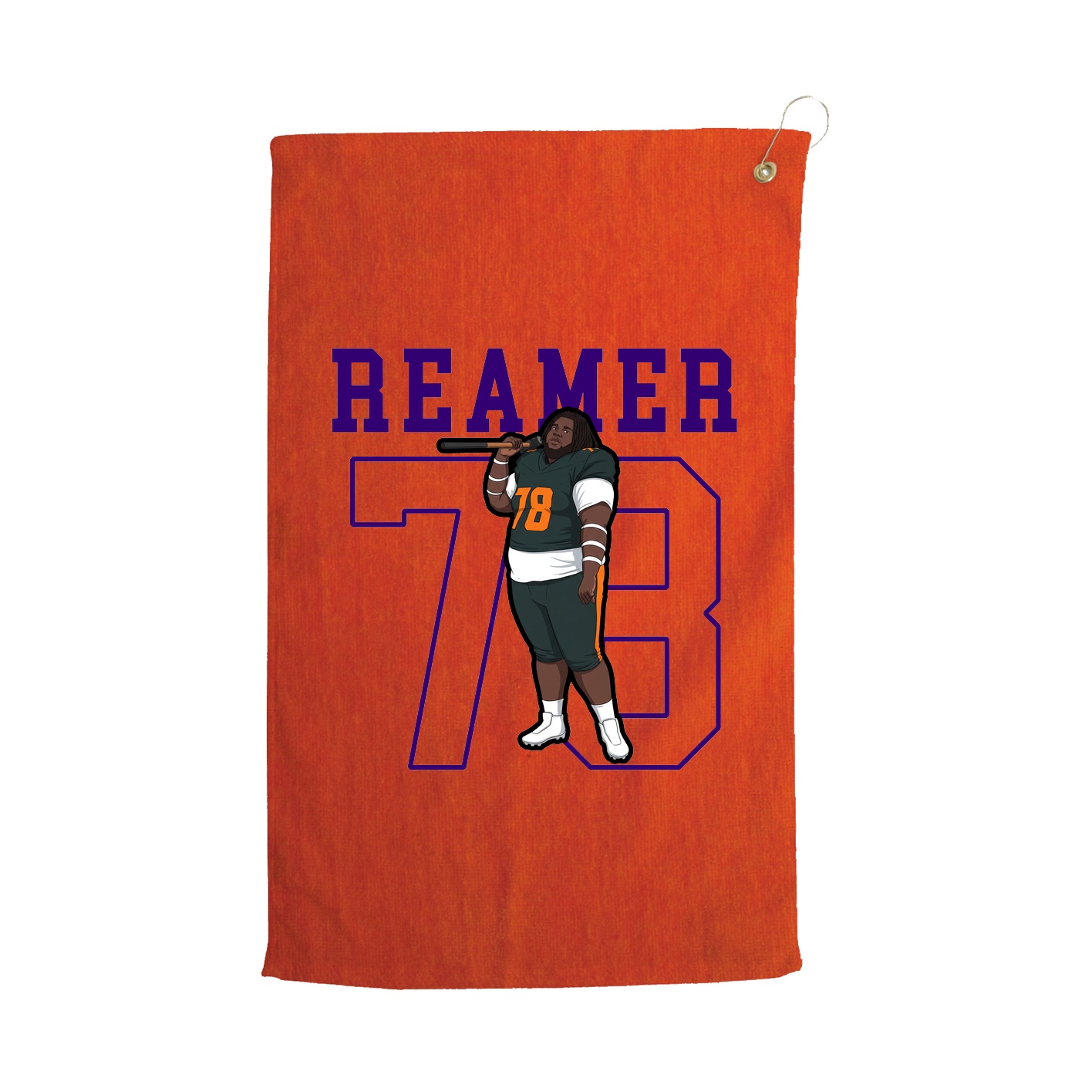 Golf Towel — Shirsey in Orange