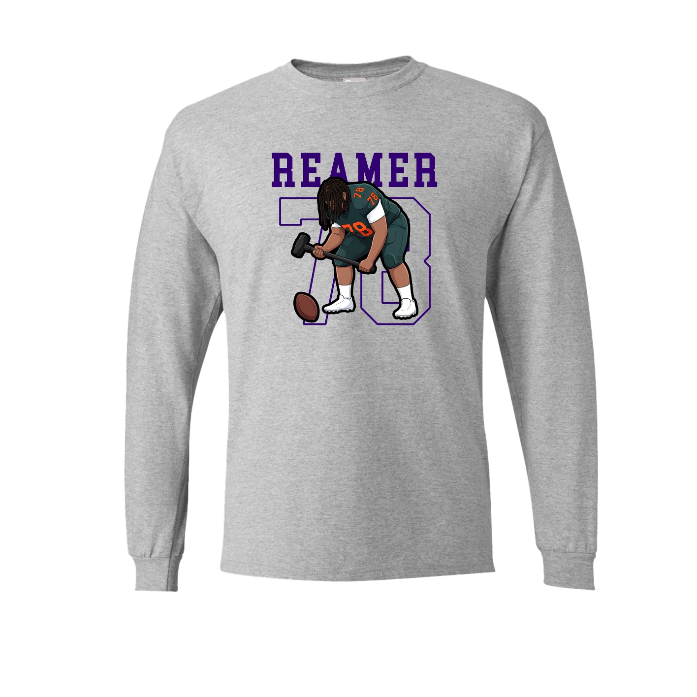 Long Sleeve Tee — Shirsey in Grey