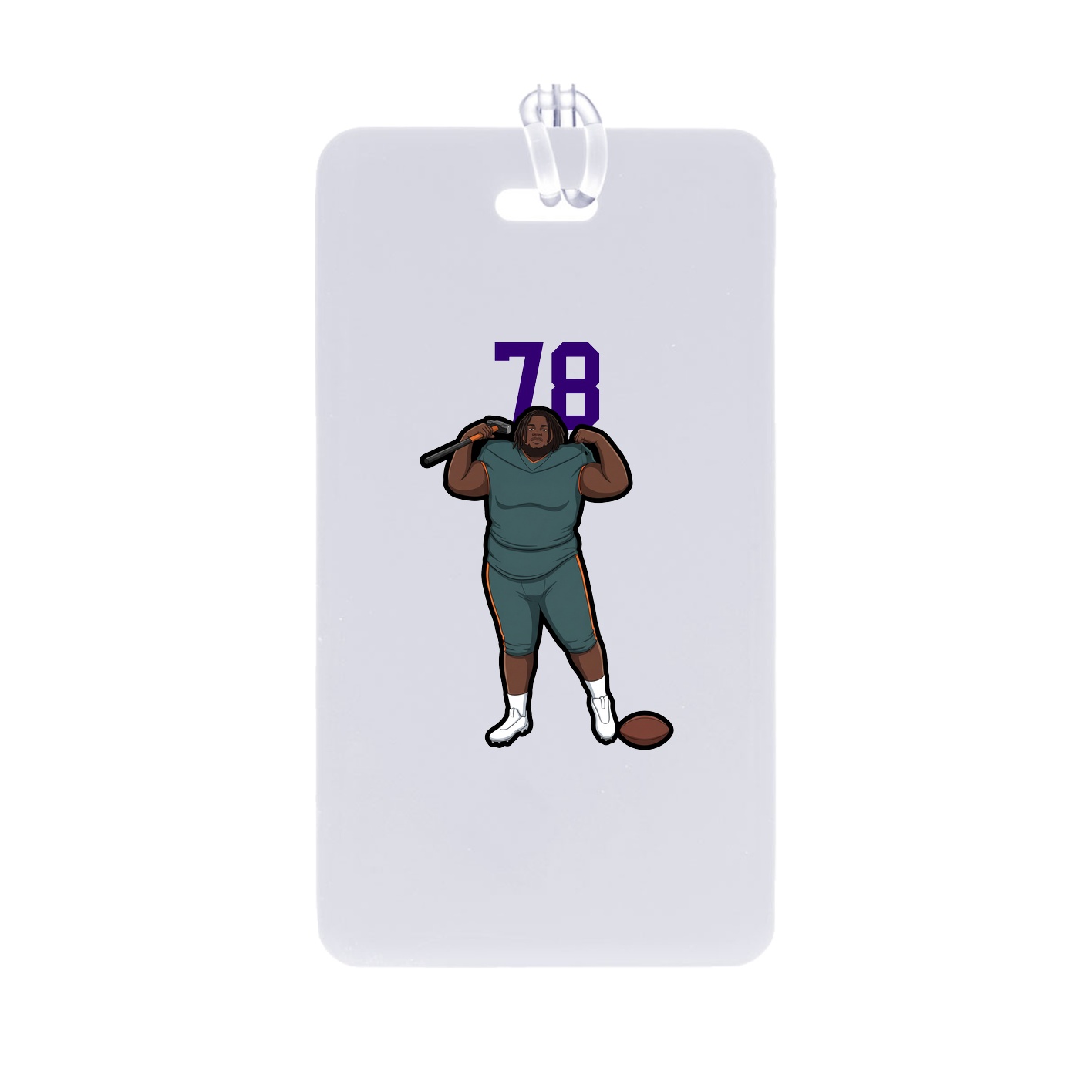 Bag Tag — Number Top in Classic