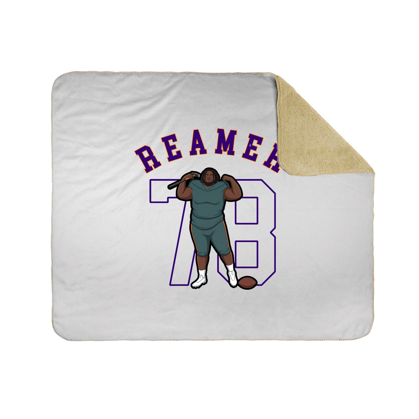 Throw Blanket — Shirsey Arch in White