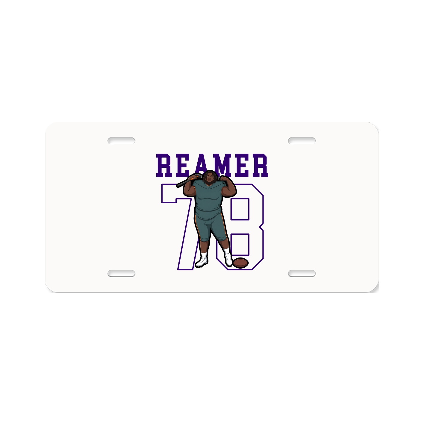 Aluminum License Plate