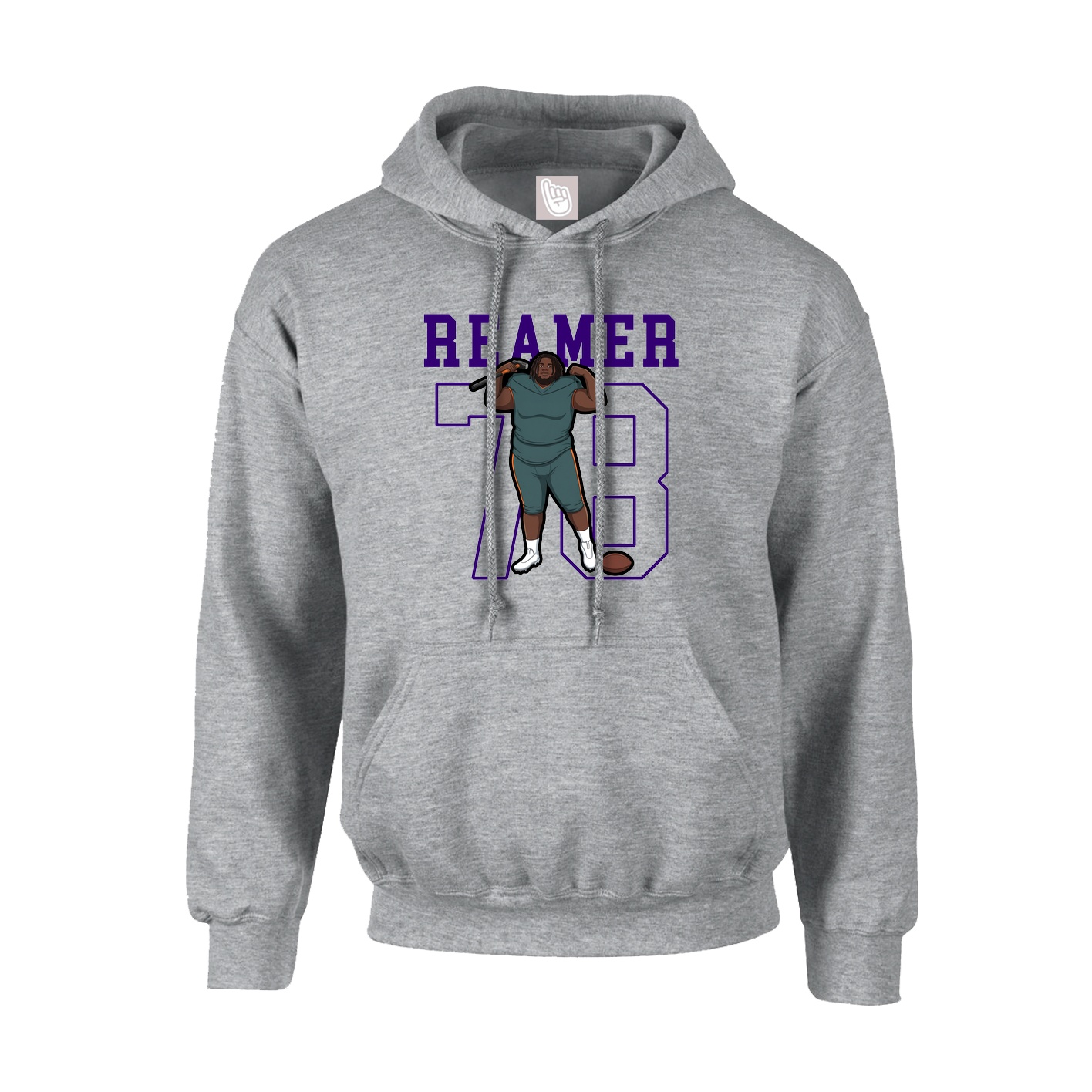 Hoodie — Shirsey in Grey