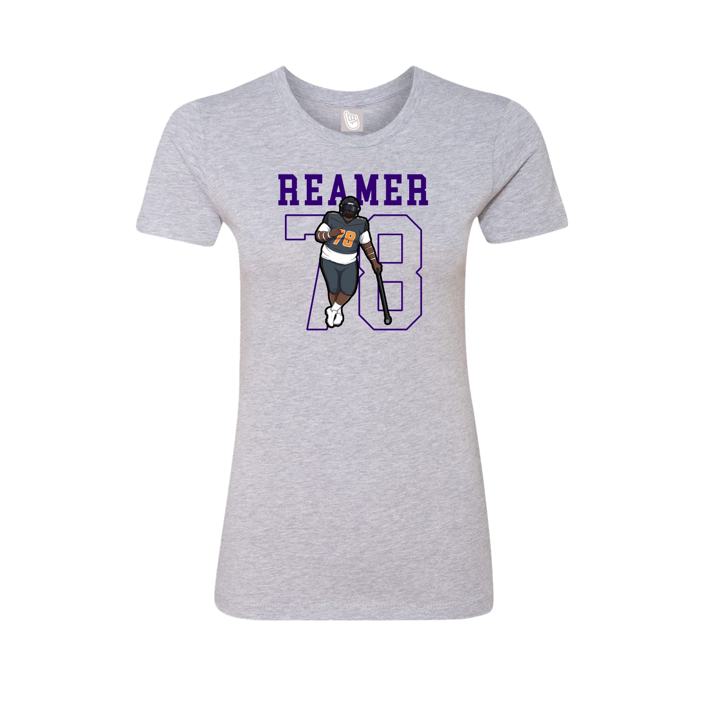Fitted Women's Tee — Shirsey in Grey