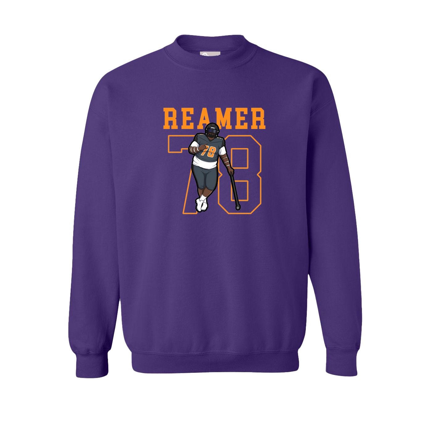 Fleece Crew — Shirsey in Purple