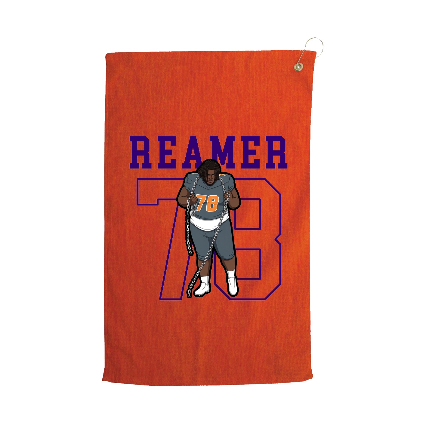 Golf Towel — Shirsey in Orange