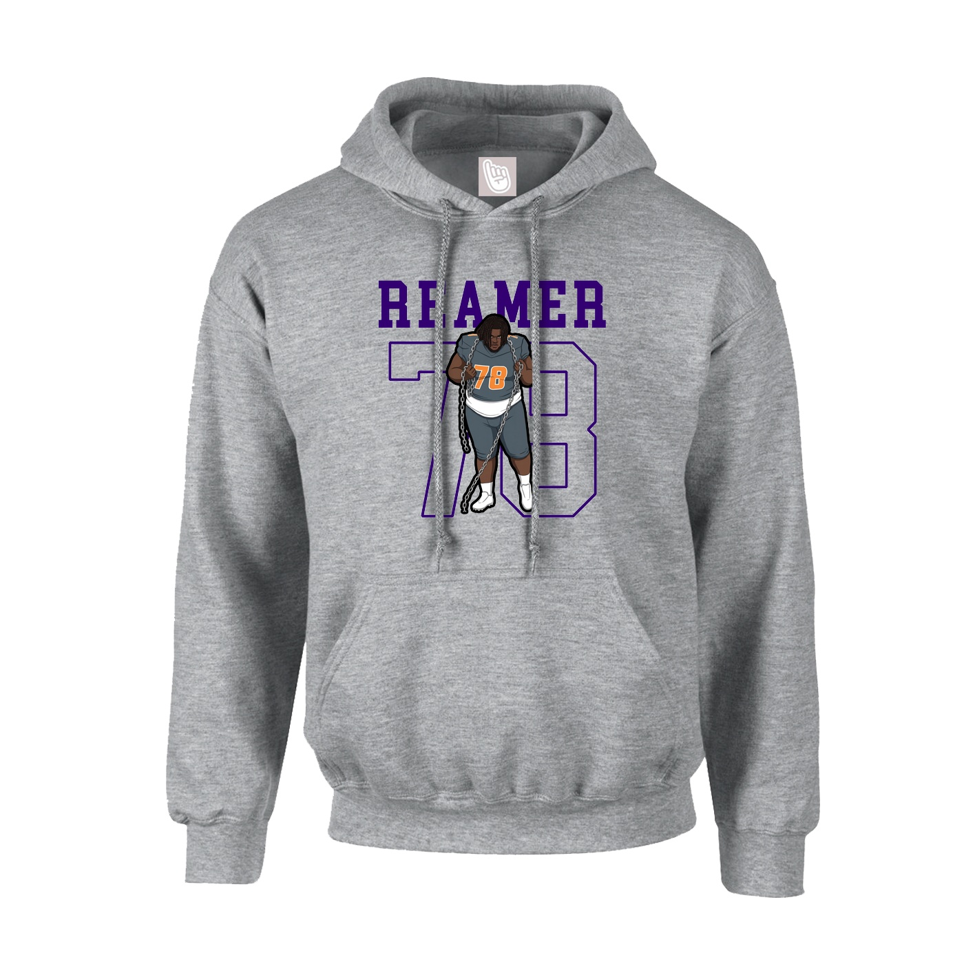 Hoodie — Shirsey in Grey