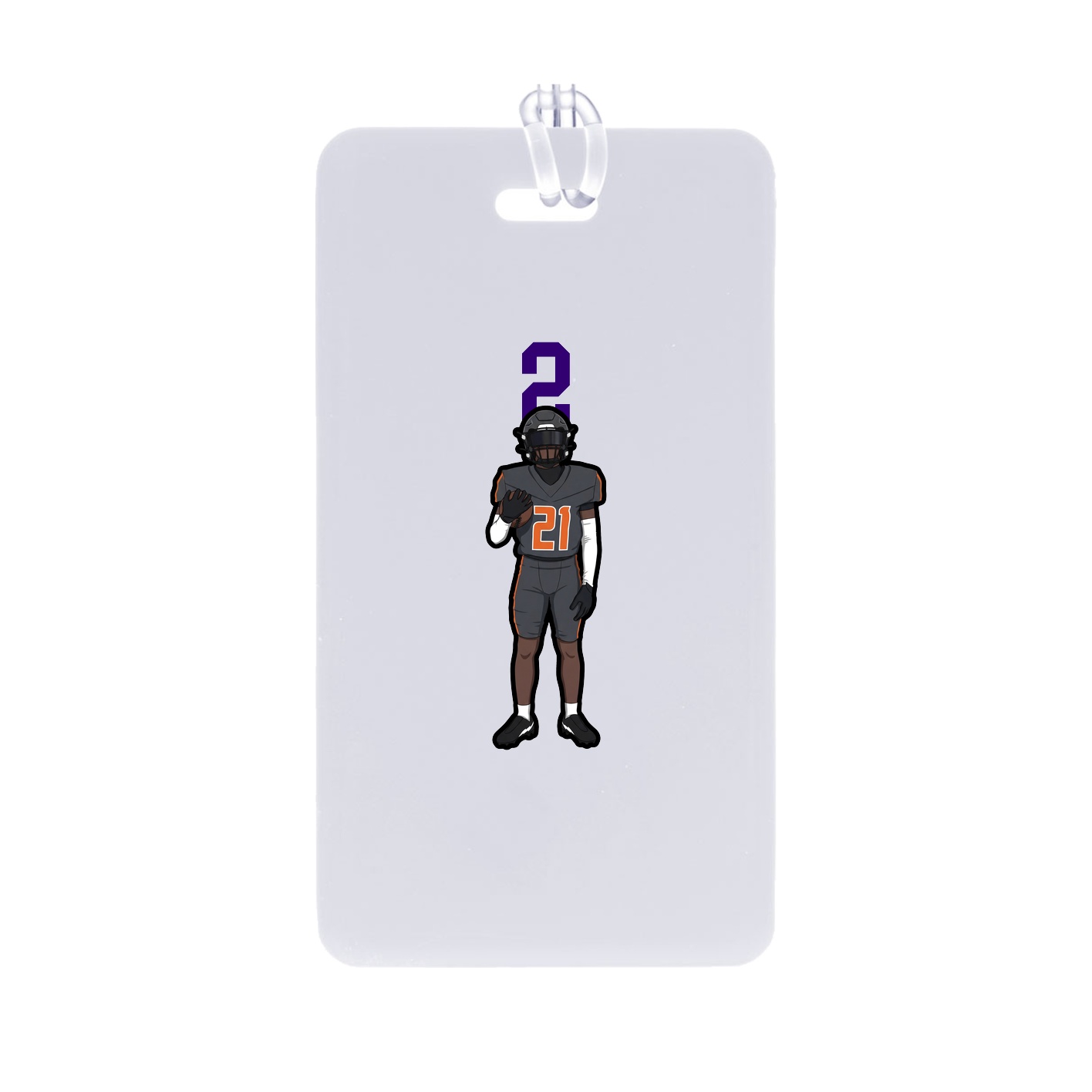 Bag Tag — Number Top in Classic