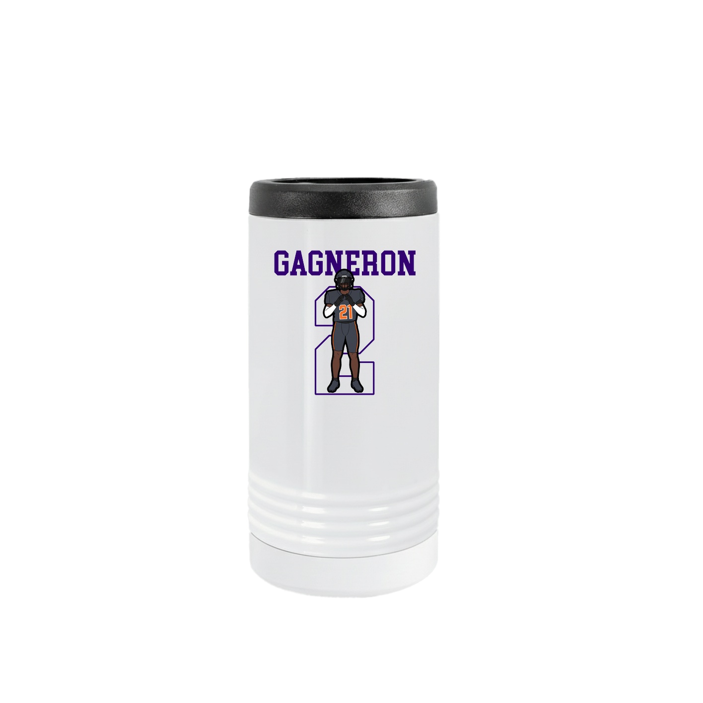 Slim Beverage Holder — Shirsey in White