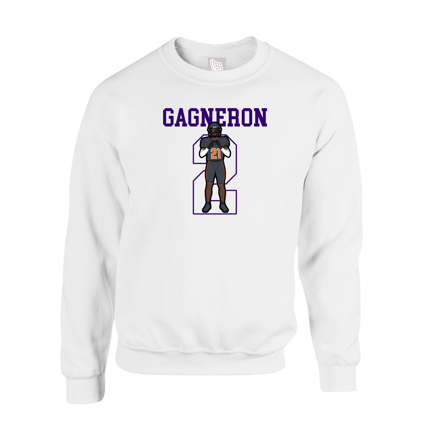 Fleece Crew — Shirsey in White