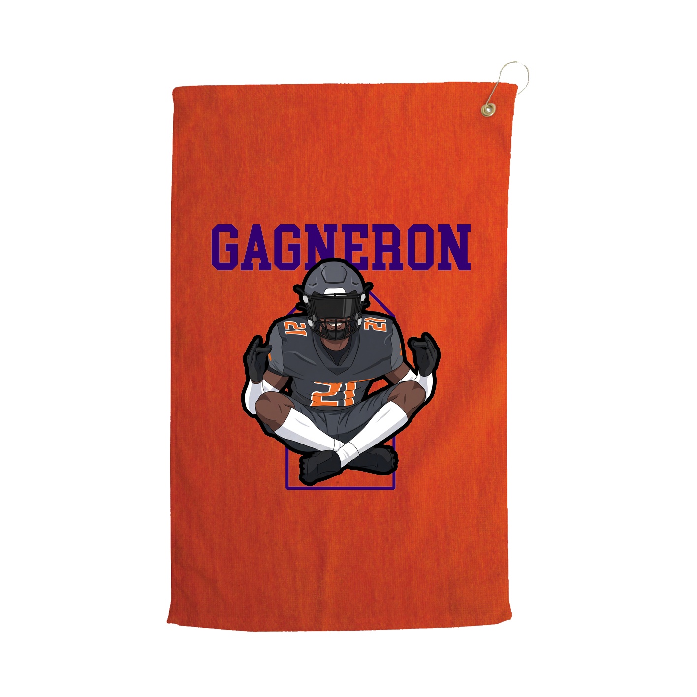 Golf Towel — Shirsey in Orange