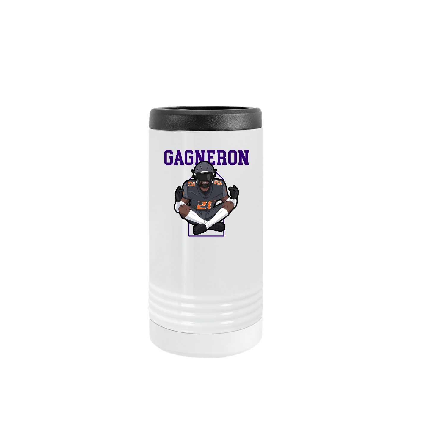 Slim Beverage Holder — Shirsey in White