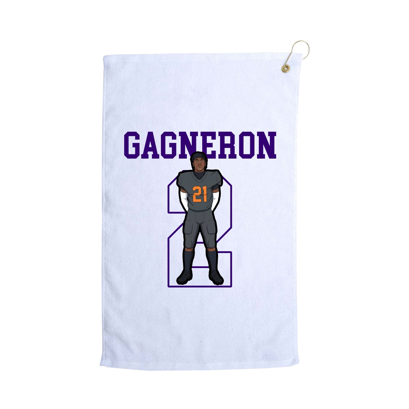 Golf Towel — Shirsey in White