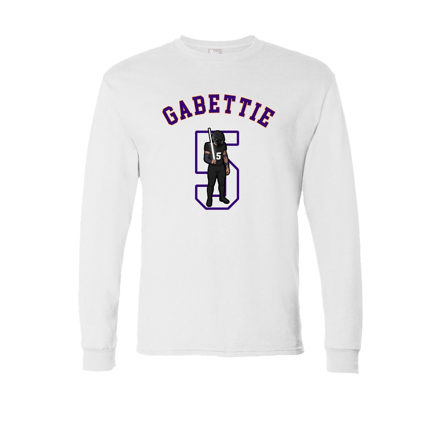 Long Sleeve Tee — Shirsey Arch in White