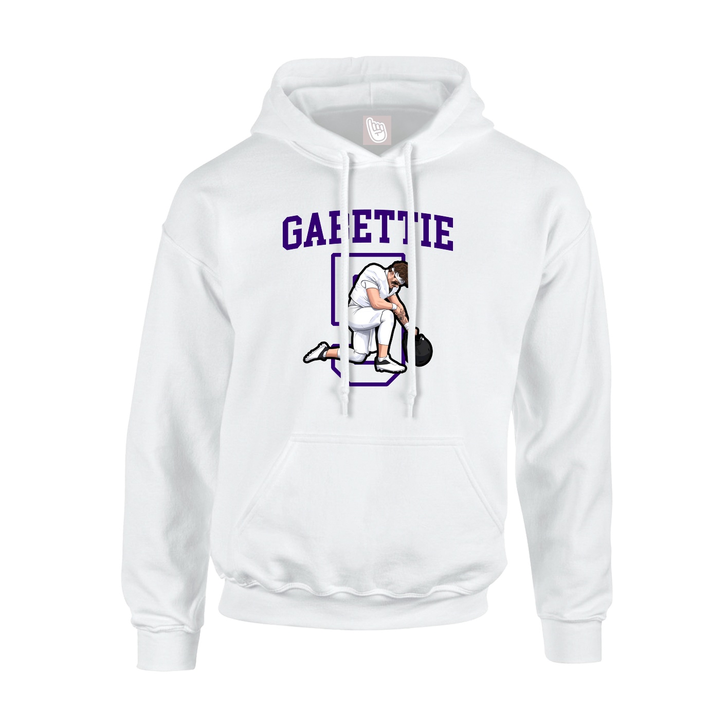 Hoodie — Shirsey in White
