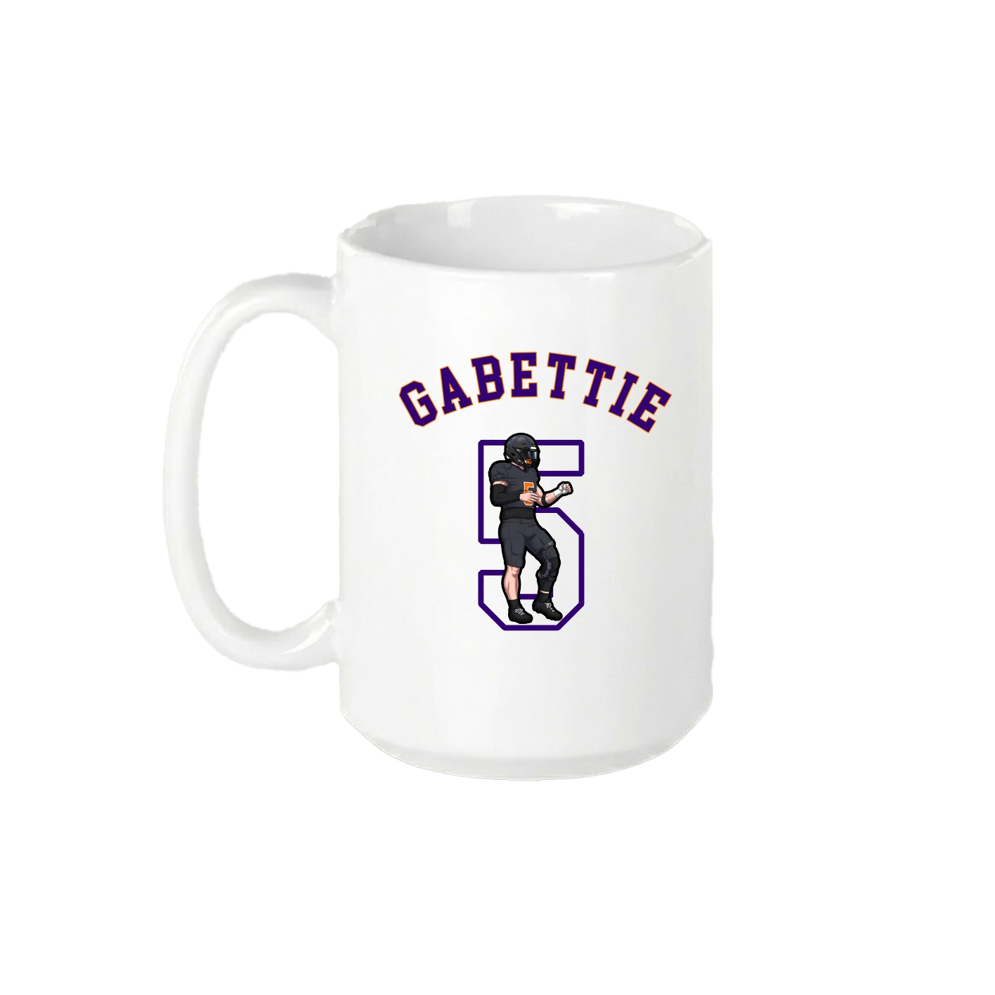 15oz Coffee Mug — Shirsey Arch in White