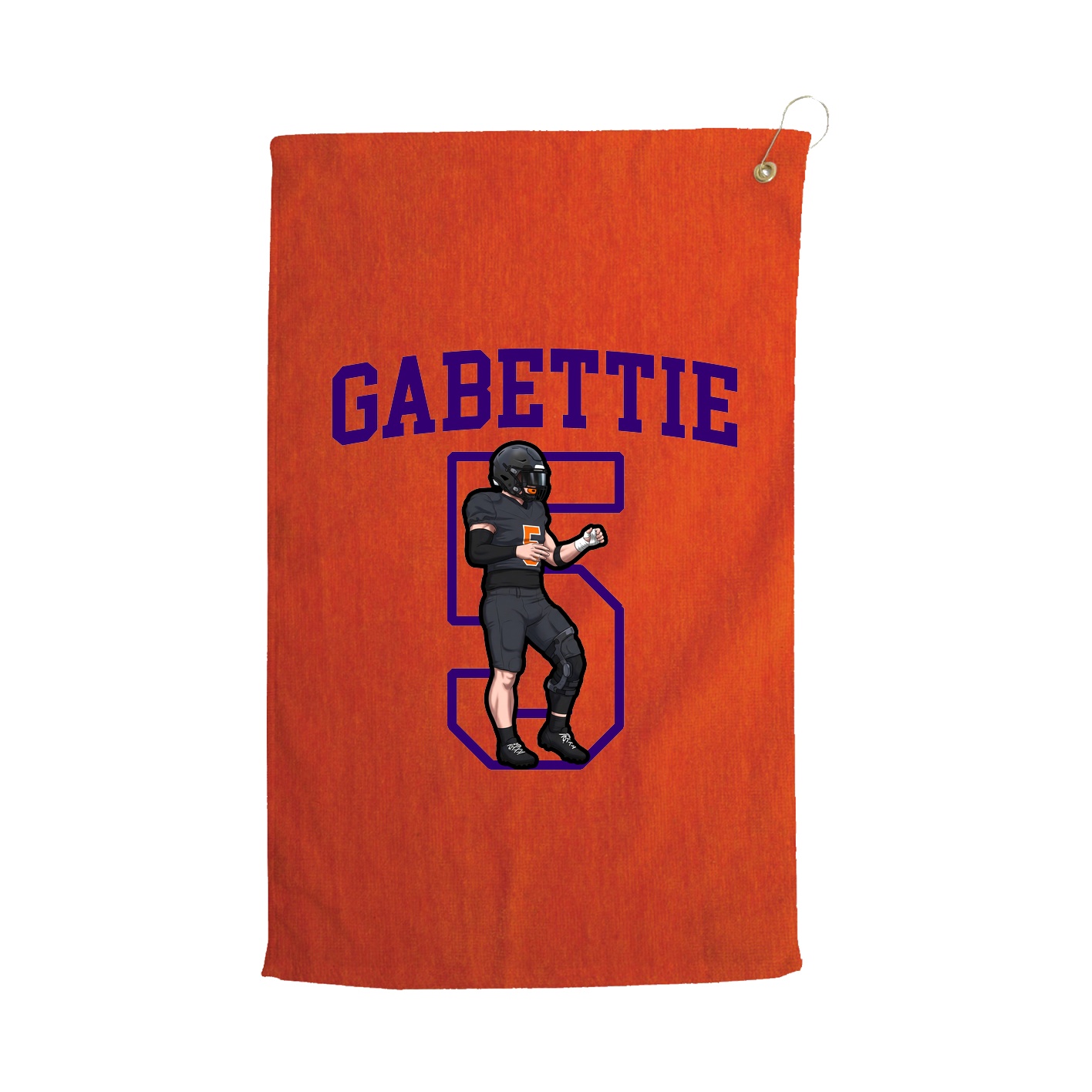 Golf Towel — Shirsey in Orange