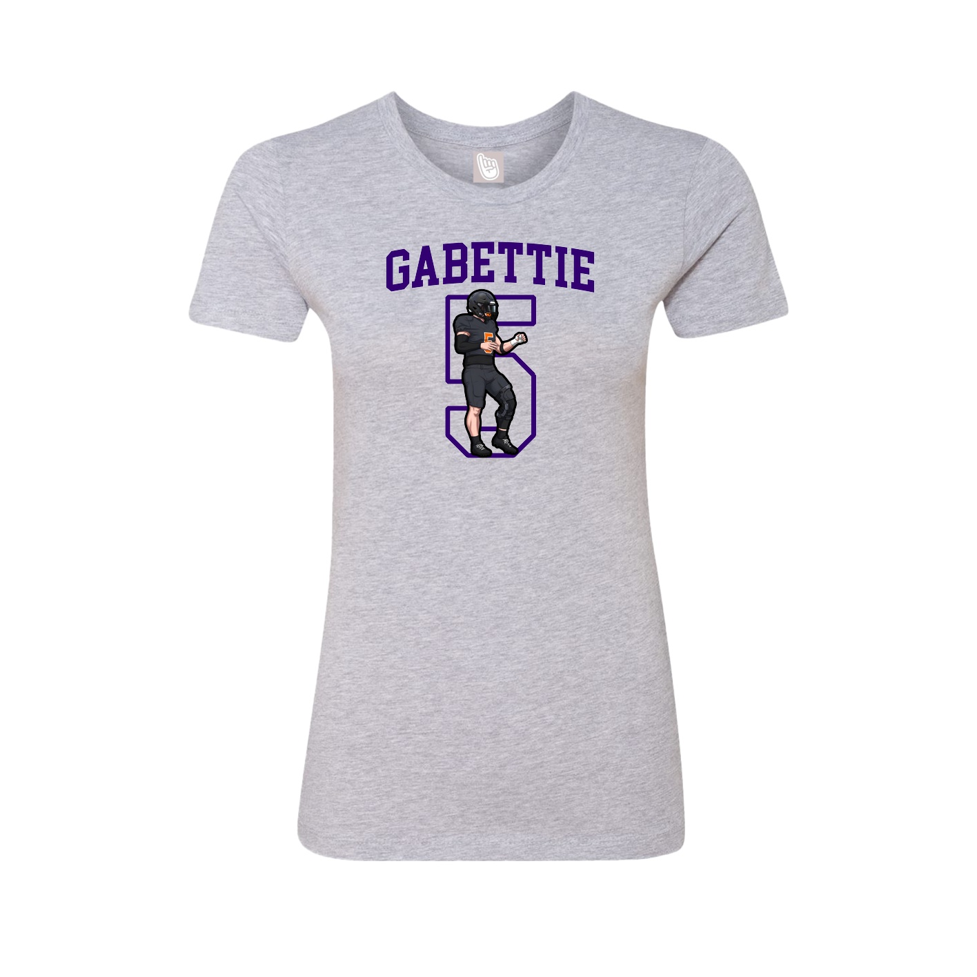 Fitted Women's Tee — Shirsey in Grey