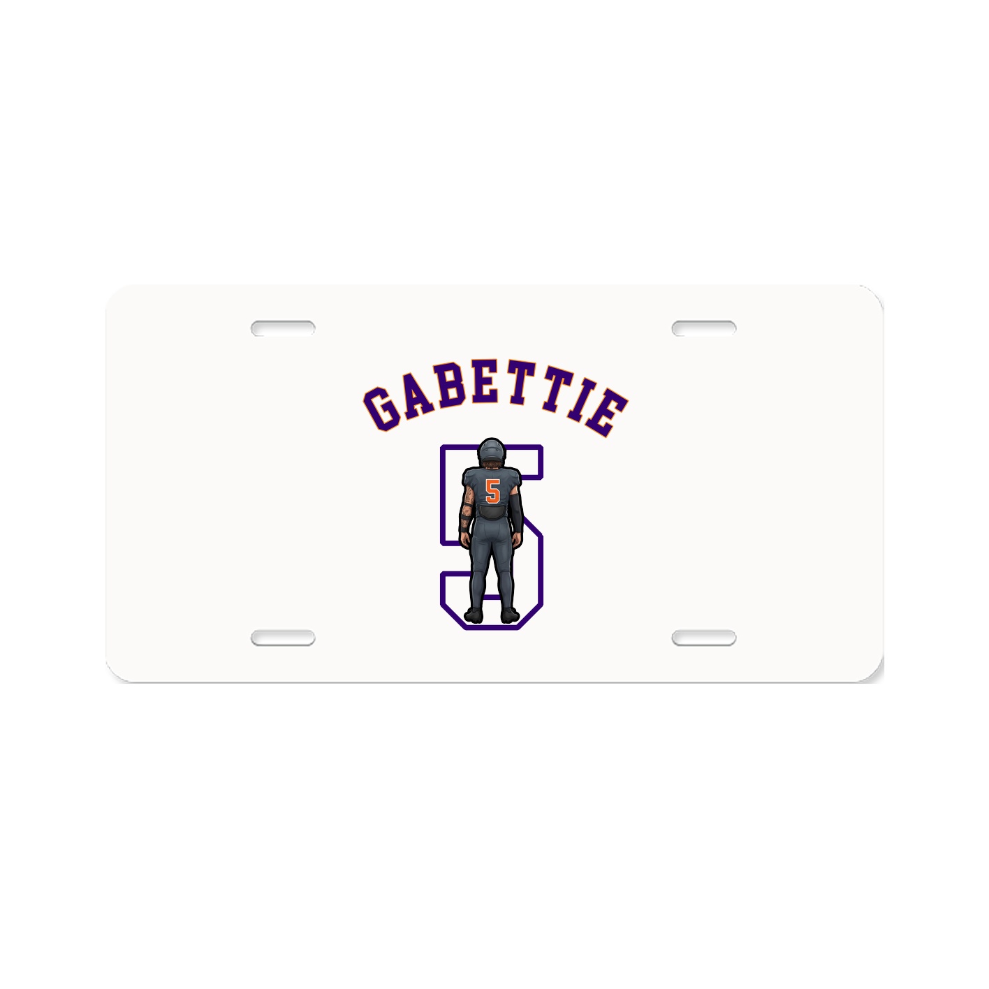 License Plate — Shirsey Arch in Classic
