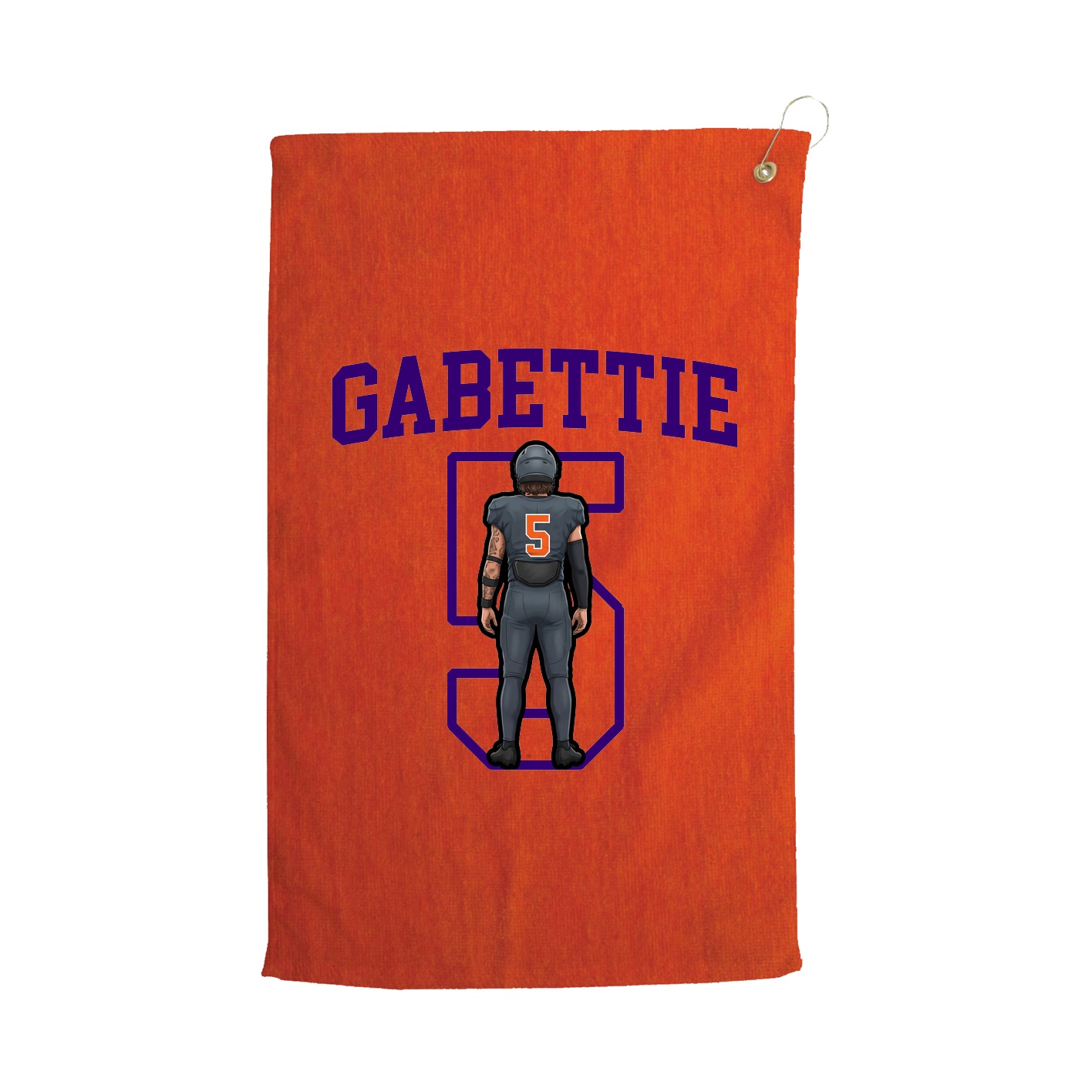 Golf Towel — Shirsey in Orange