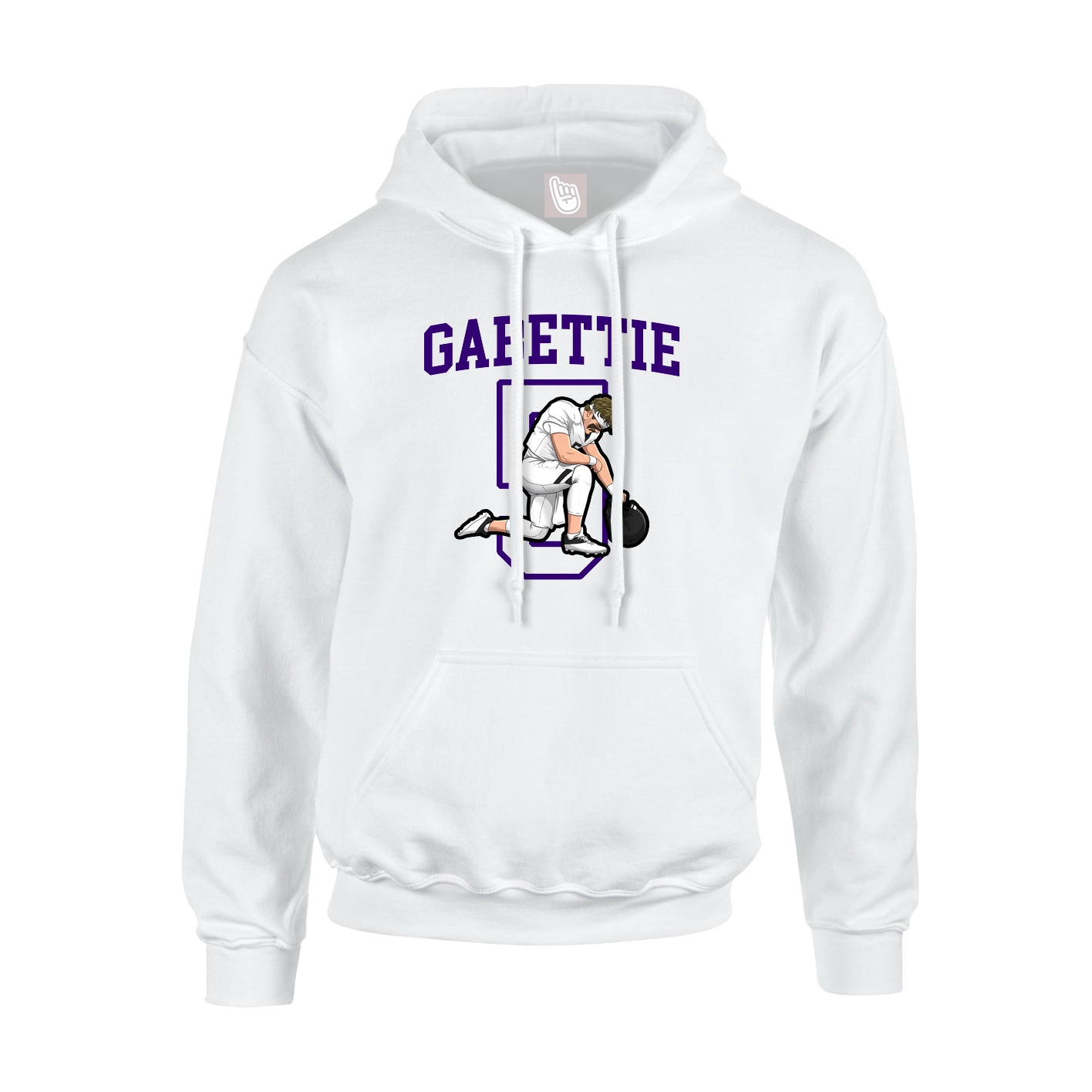 Youth Hoodie — Shirsey in White