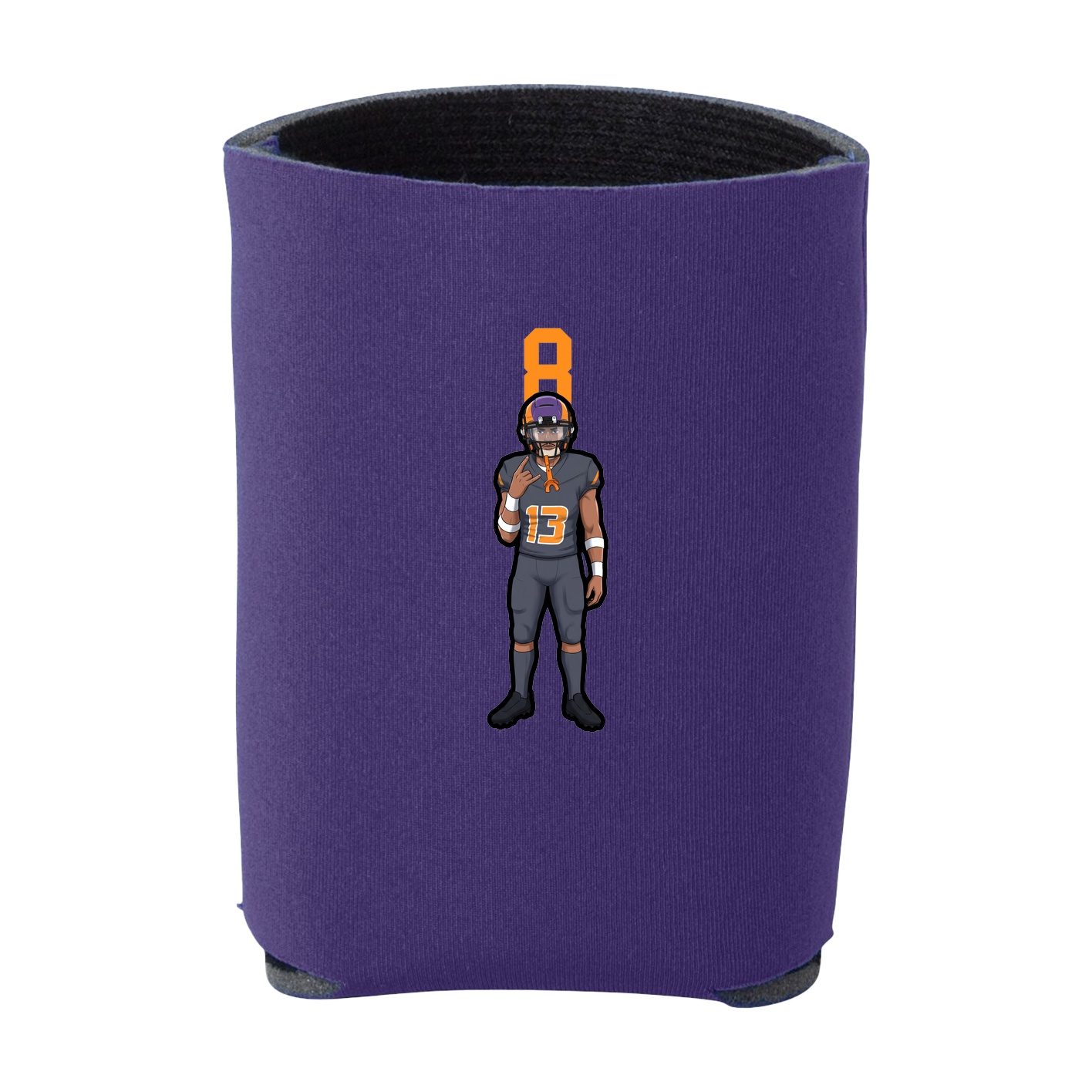 Can Holder — Number Top in Purple