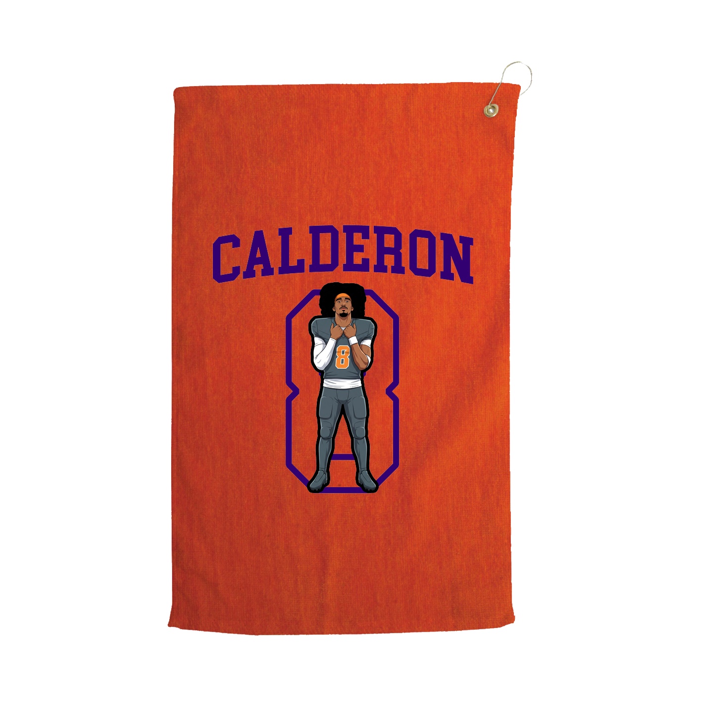 Golf Towel — Shirsey in Orange