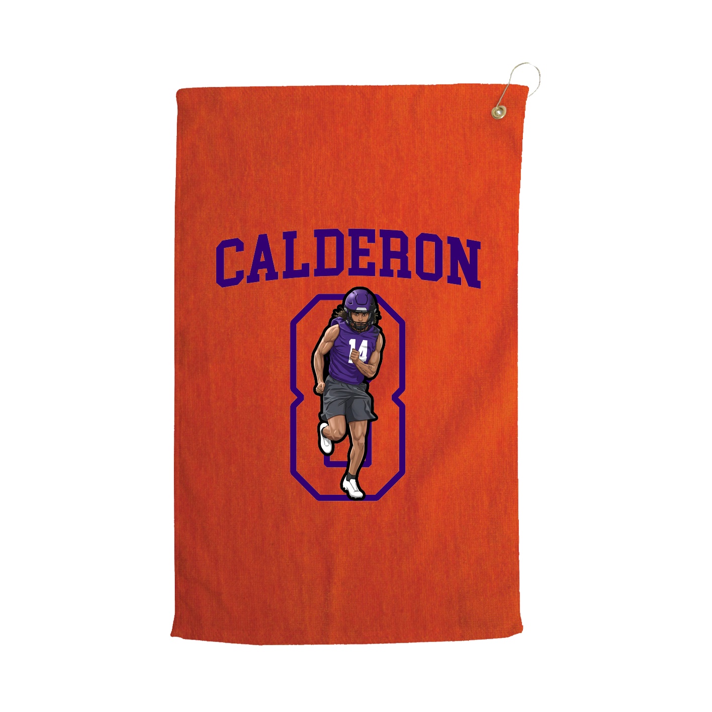 Golf Towel — Shirsey in Orange