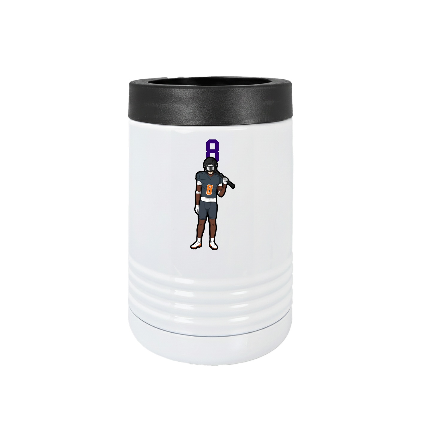 Beverage Holder — Number Top in White