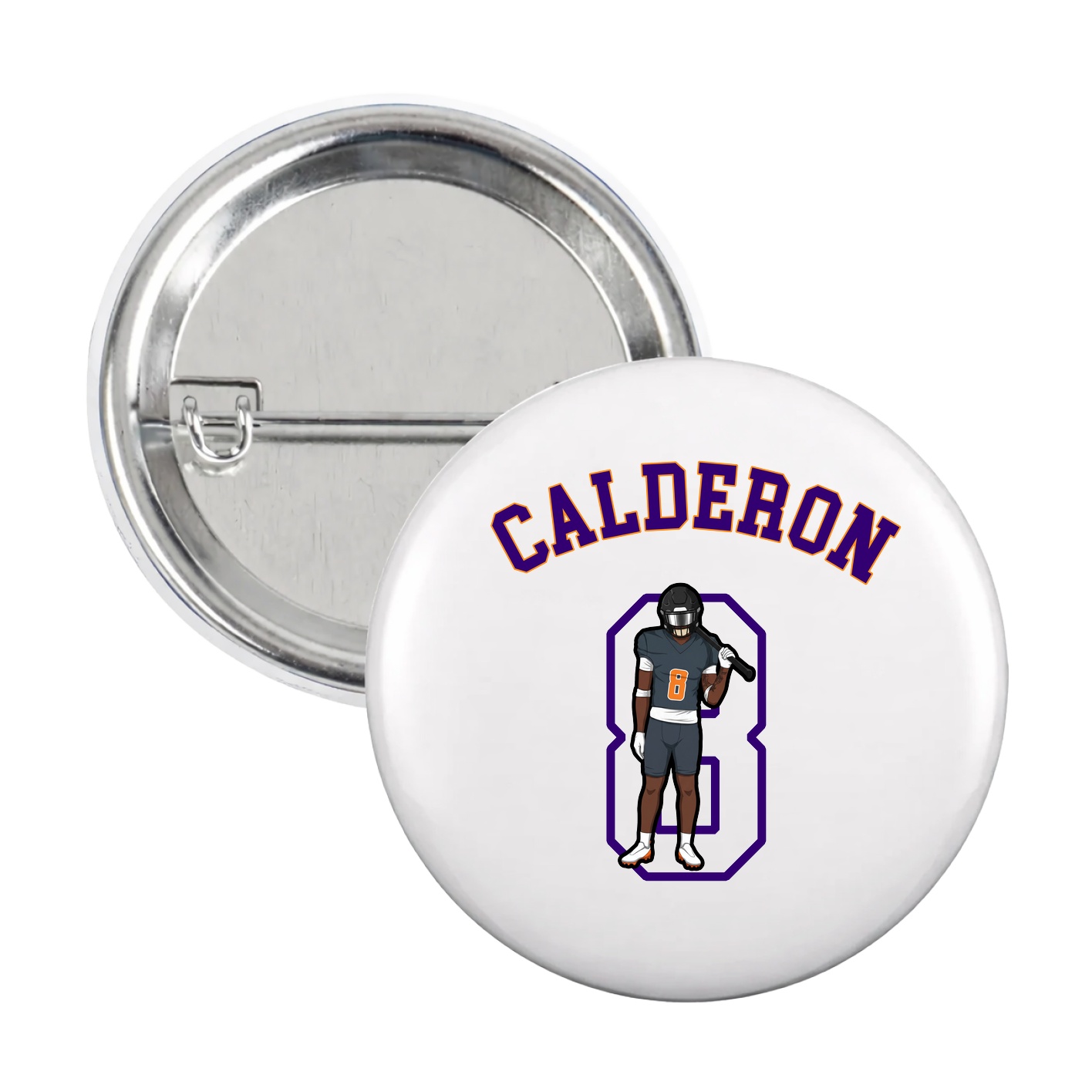 Game Day Button — Shirsey Arch in White